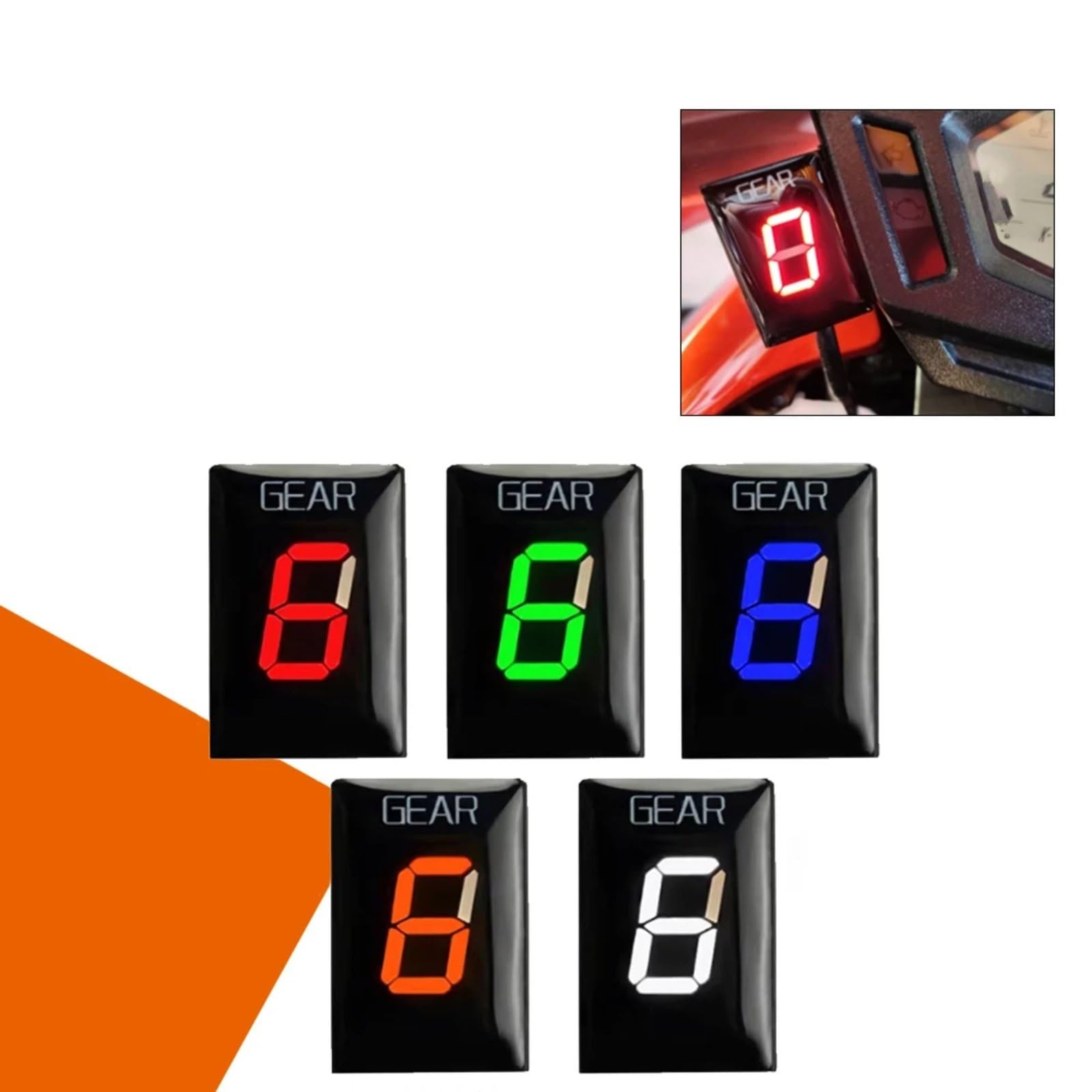 Amazon.co.jp: バイク ギア ディスプレイ Compatible With For ER6F
