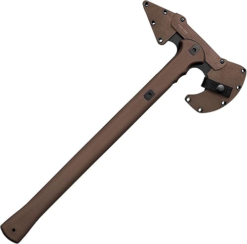 Miniatura 2 de Cold Steel - Hacha de supervivencia Tomahawk de acero forjado, ideal para campamento, supervivencia, exteriores y para cortar madera, talla única