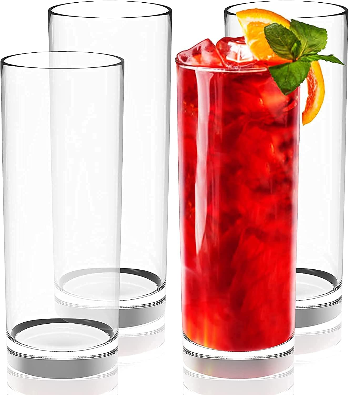 Buy Yera Glass Tumbler for Drinking Cocktail, Juice, Milkshake, Coke ...