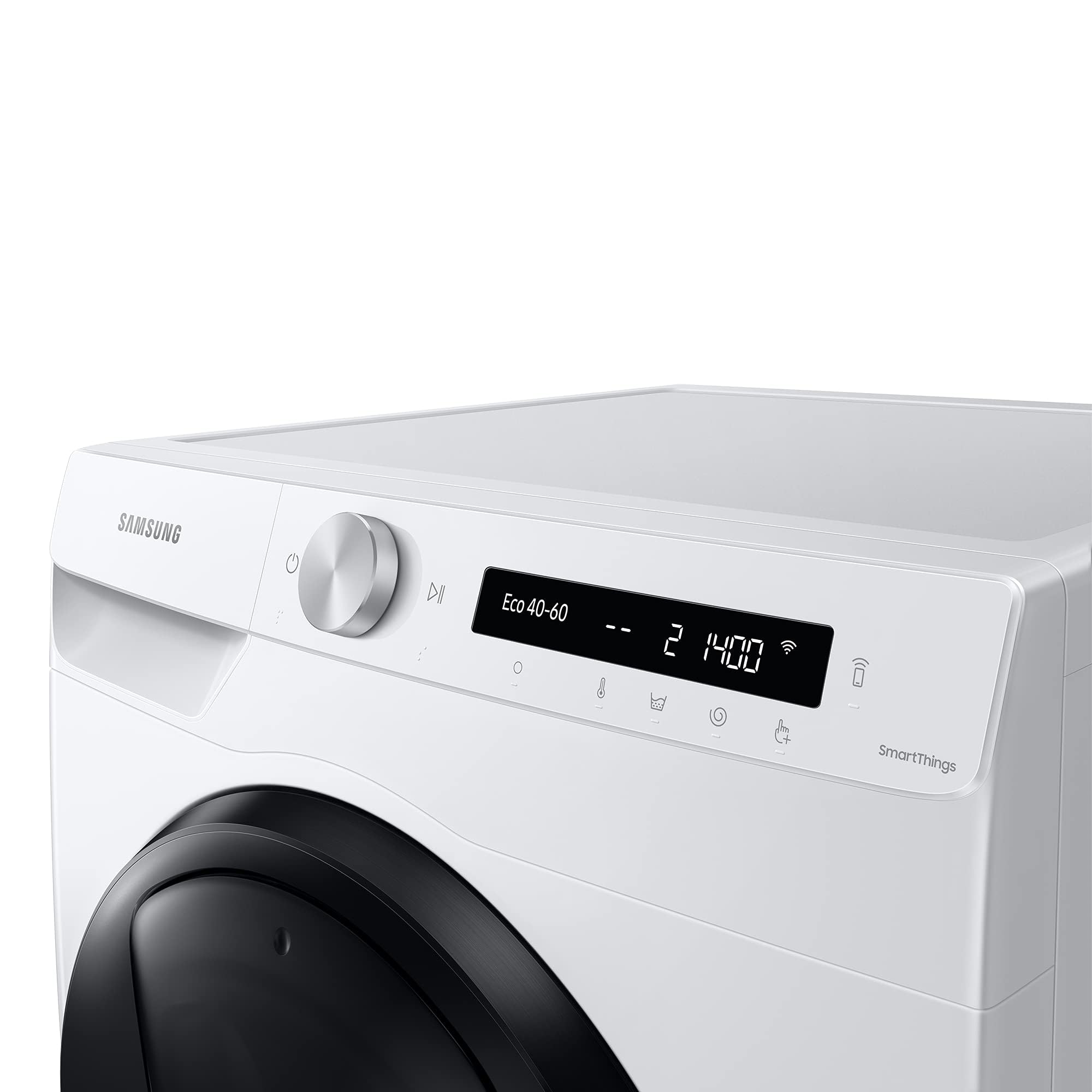 Samsung WD81T554ABW/S2 Waschtrockner, 8 kg, 6 kg, 1400 U/min, AddWash, Ecobubble, Weiß