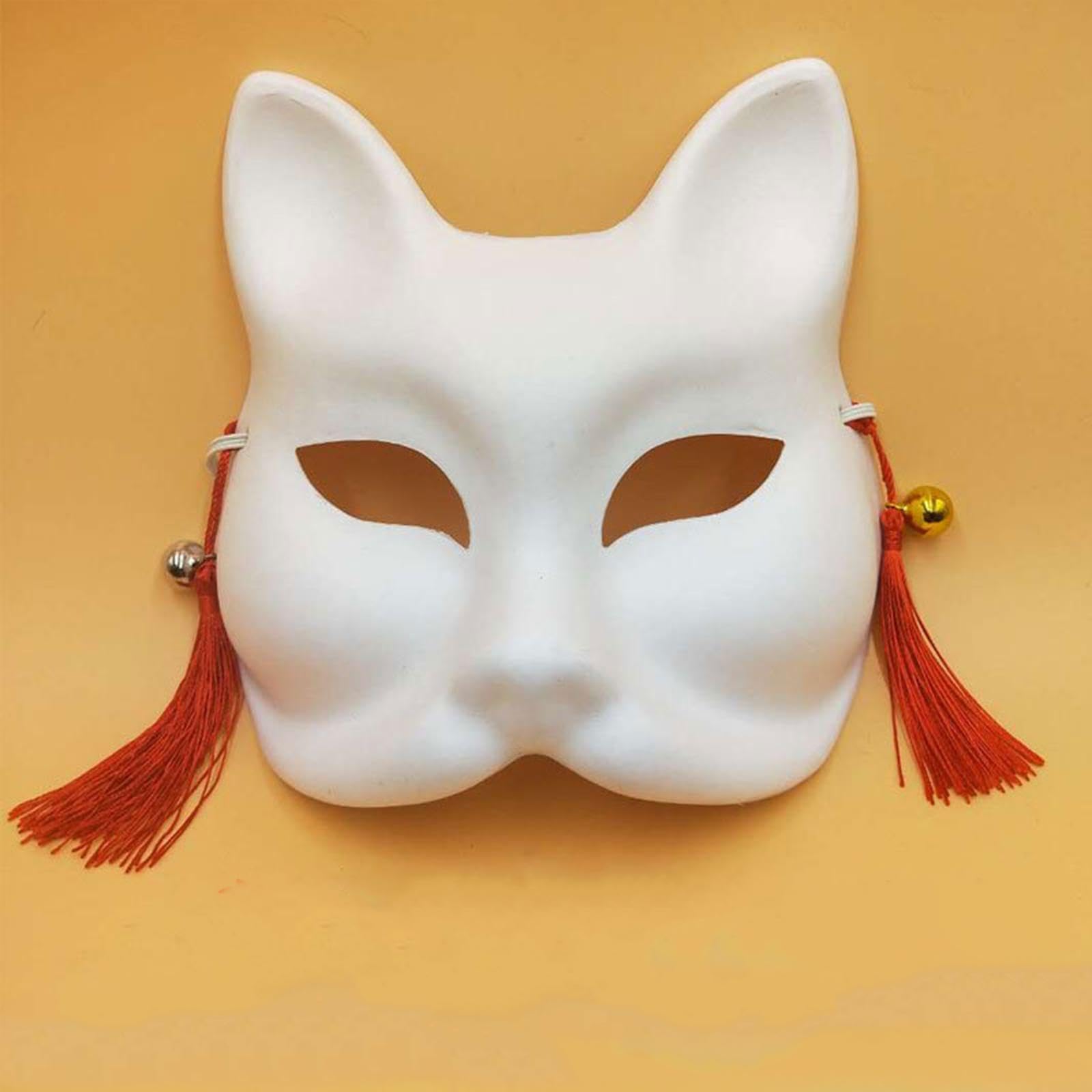 The Style Sutra 5x White Paper Mask Kids Craft Fox Mask for Carnival Party Fancy Dress Party| Costumes, Reenactment, Theater | Accessories 1