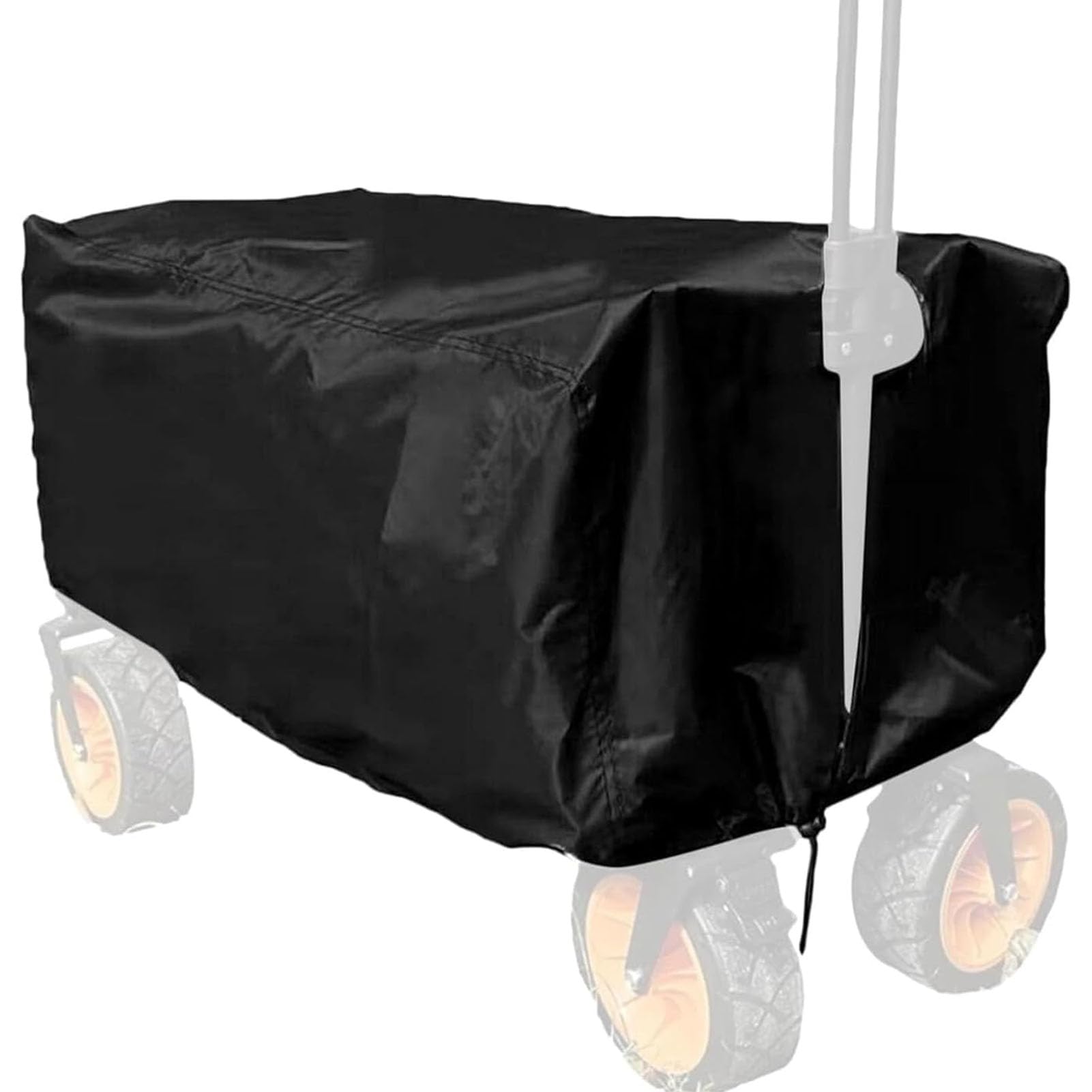 Bollerwagen Regenschutz, Schutzhülle Für Wagen, Outdoor Faltbare Wagon-für Bollerwagen, Universal Oxford Handwagen Abdeckung Gartenwagen Abdeckung, Wasserdicht Anti-UV Staubdicht (M: 97 × 56 × 51 cm)