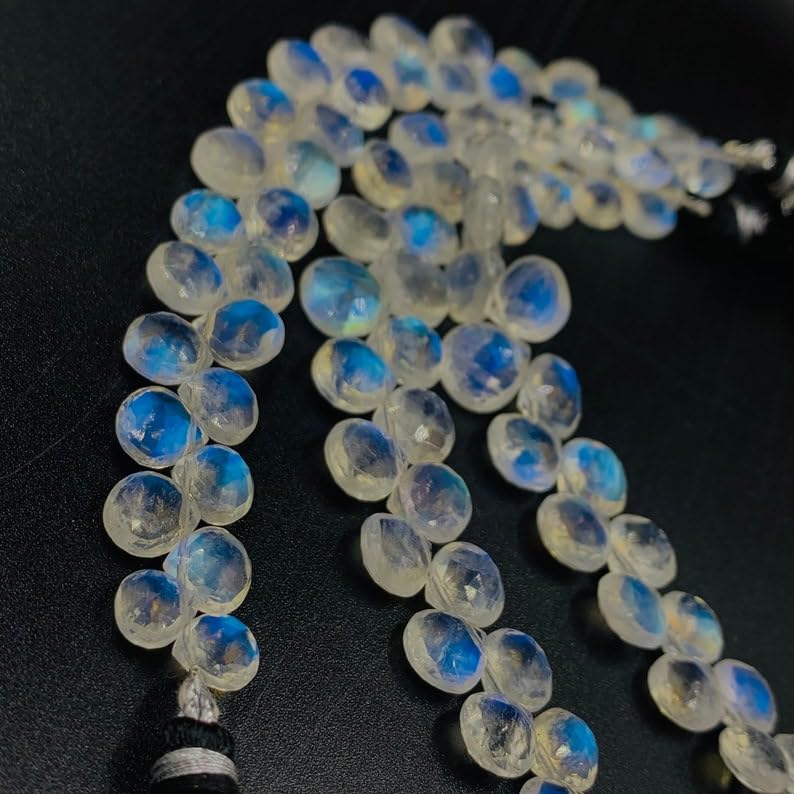 Pierre de lune naturelle de qualité supérieure pour joaillerie fine artisanale