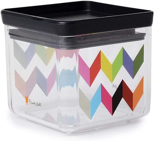 Miniatura 7 de French Bull Ziggy - Recipiente de plástico para cereales y alimentos secos a prueba de fugas sin BPA, con tapa, despensa, cocina, aperitivos,