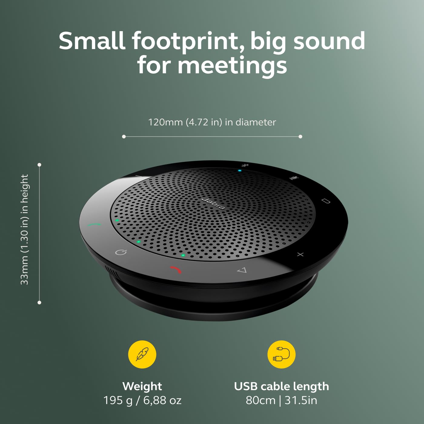 Jabra Speak 510 Bluetoothスピーカー Amazon.com: Jabra Speak 510+ with Link 360 – USB & Bluetooth