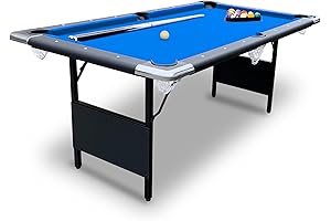 Fairmont Foldable Pool Table: Experience Billiard Excitement Anywhere, Anytime
