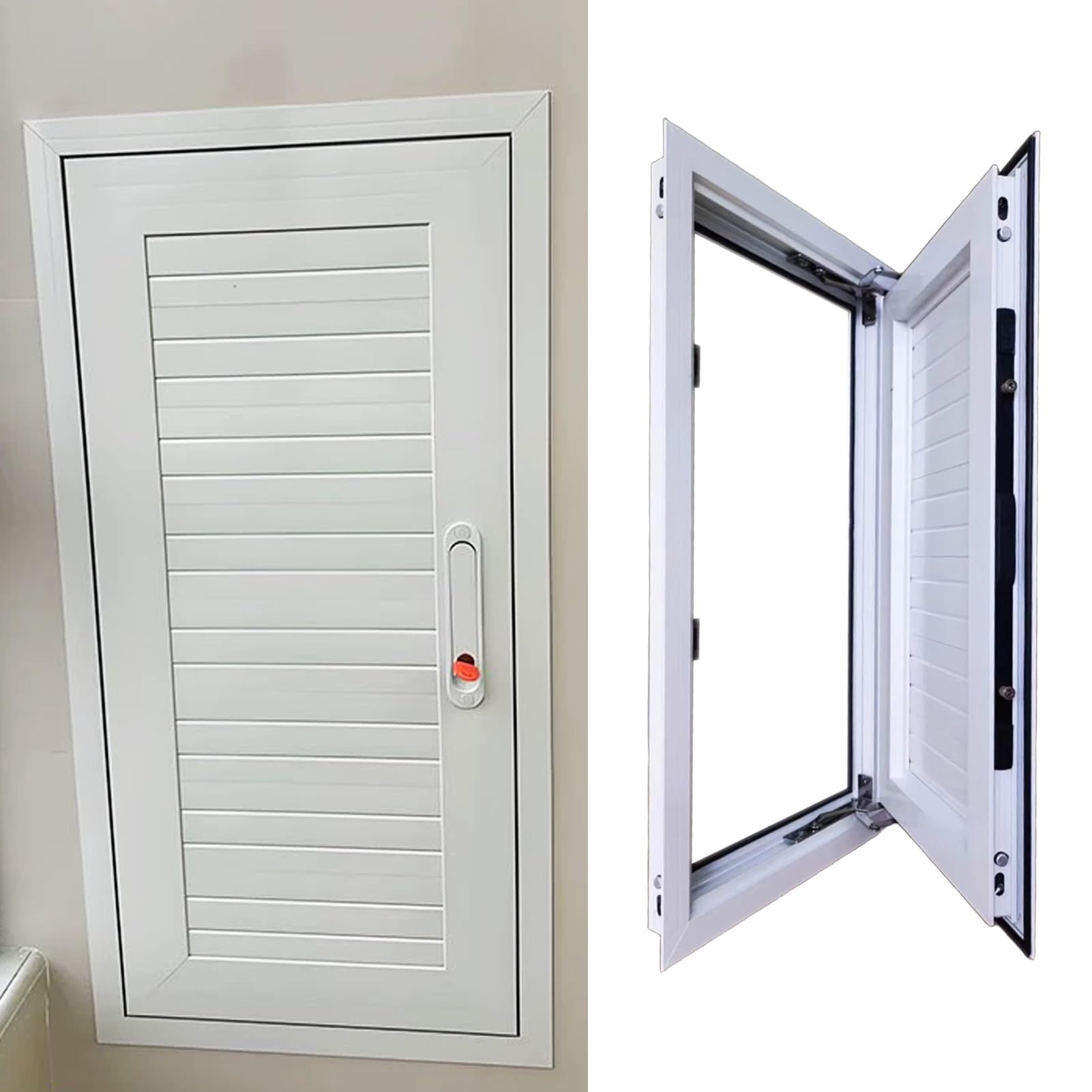 Amazon.com: Innovz Louvered Metal Access Panel with Lock & Handle