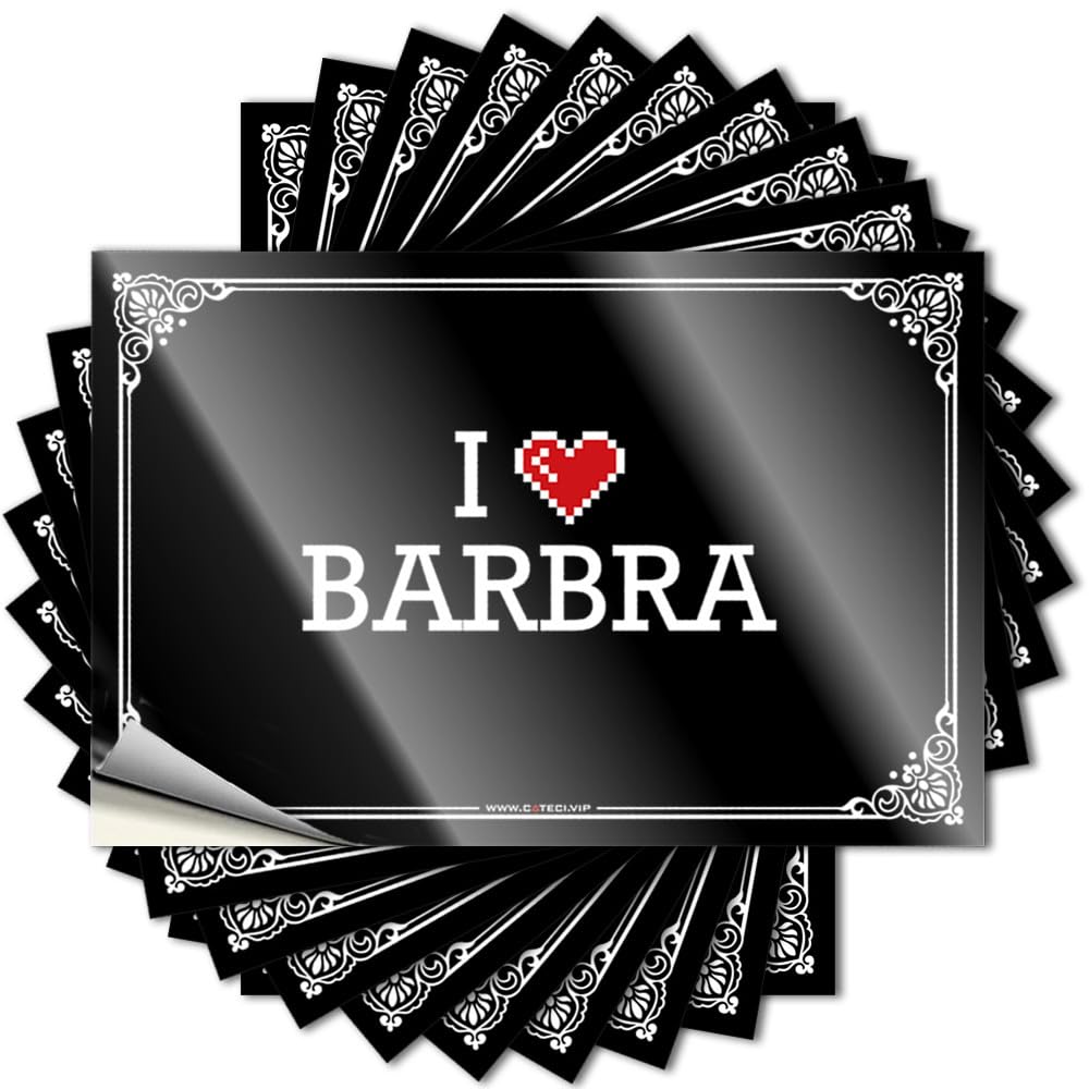 Tattoos Summer | Girly Cover I Love Barbra for Things(6X9CM)
