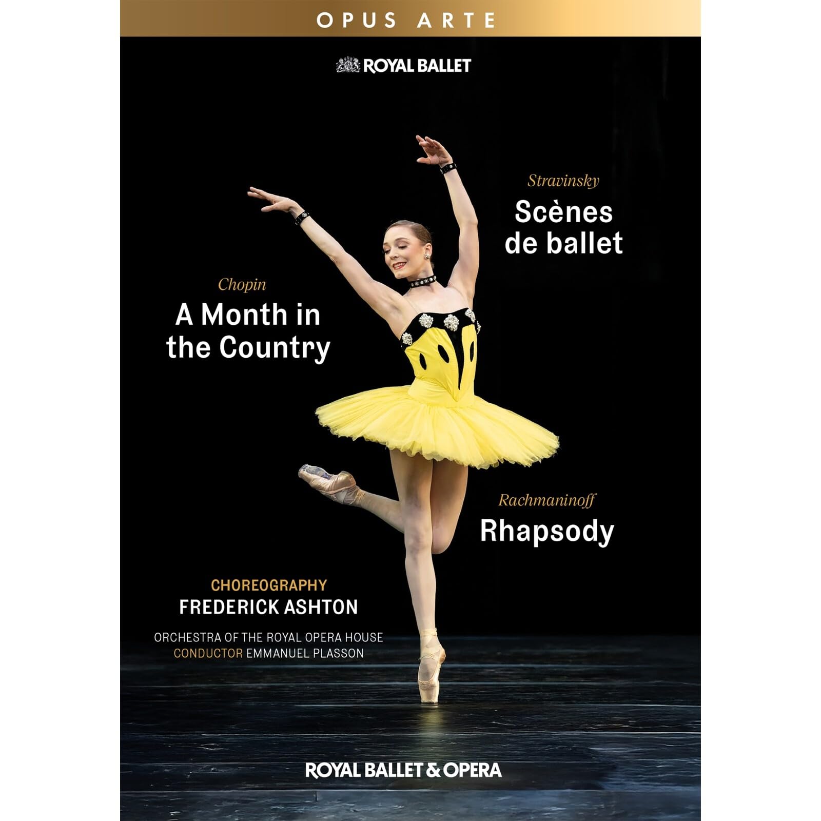 Scenes de ballet / A Month in the Country / Rhapsody [DVD]