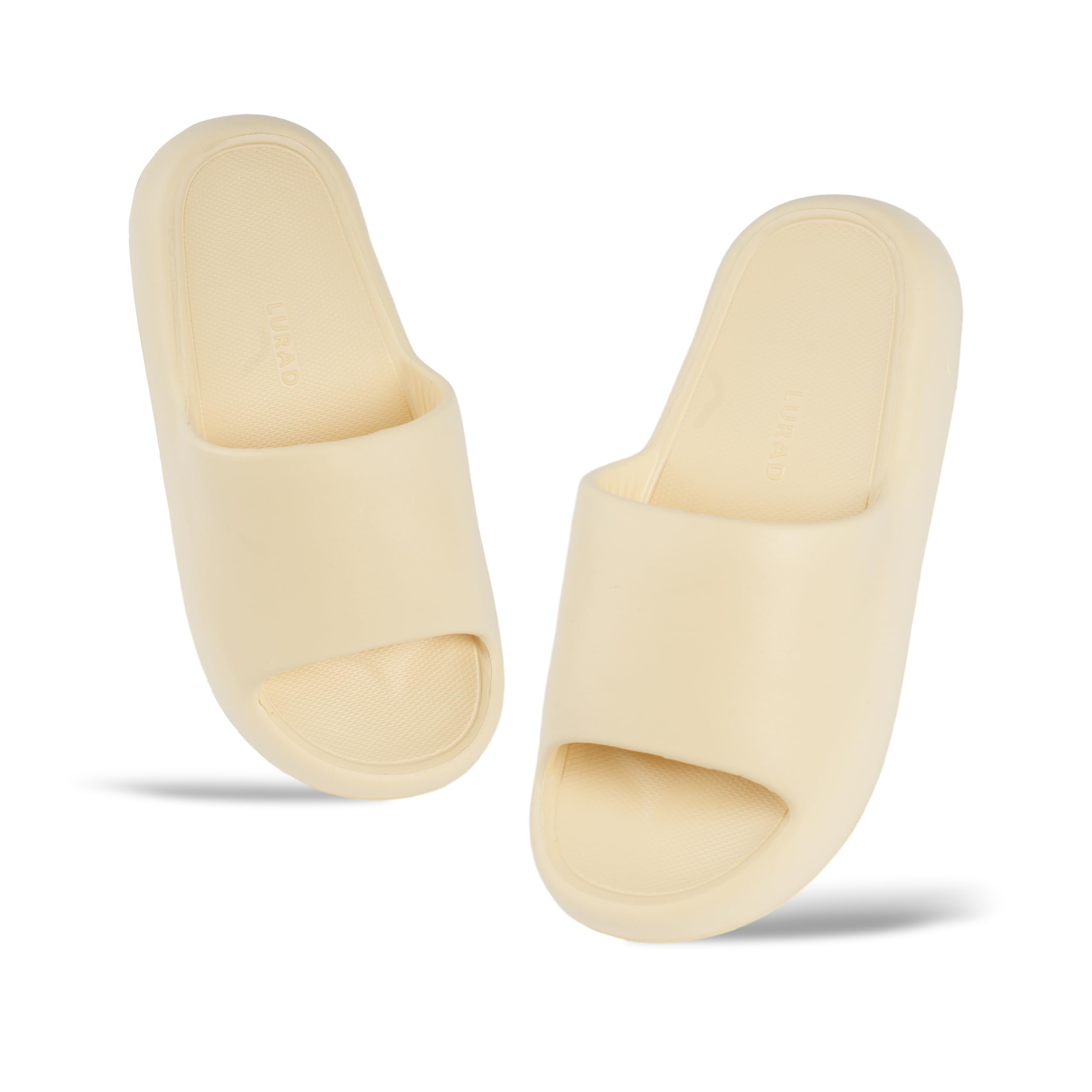 H HANSEL HOME Chanclas para Mujer Cómodas y Antideslizantes - Zapatillas de Estar Por Casa de Suela Gruesa, Sandalias Pantuflas on Cloud para Verano, Playa, Piscina y Baño