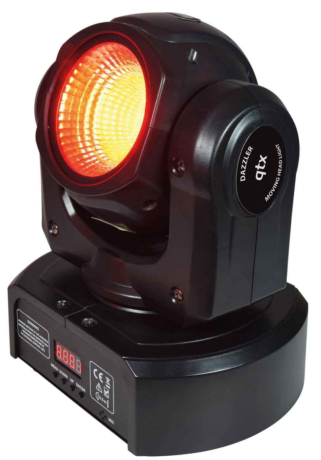 Qtx Rgbwa | Dazzler : 80W Powerful Led Moving Head With Cob Led