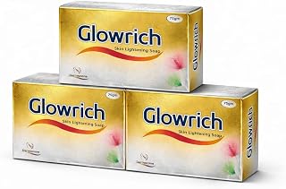 Glowrich Skin Lightening Soap, 75gm, Pack of 3 Price In India