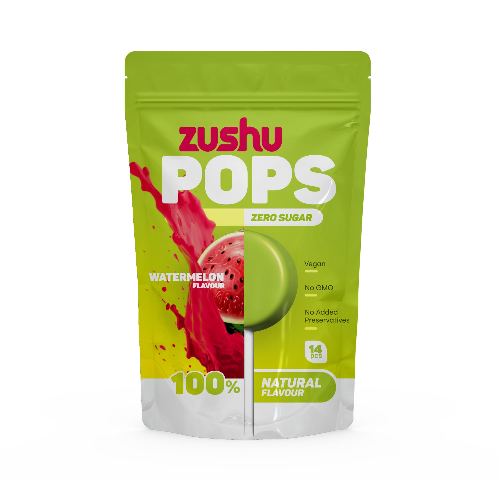 Zushu Watermelon Pops - Zero Sugar | No added preservatives | Natural Fruit Flavour (B0DBHW8WN7) Amazon Price History, Amazon Price Tracker