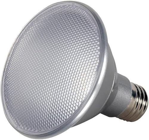 Satco S9416 Par30 - Bombilla LED de cuello corto de 3000 K, 40 pies, base media, 13 W