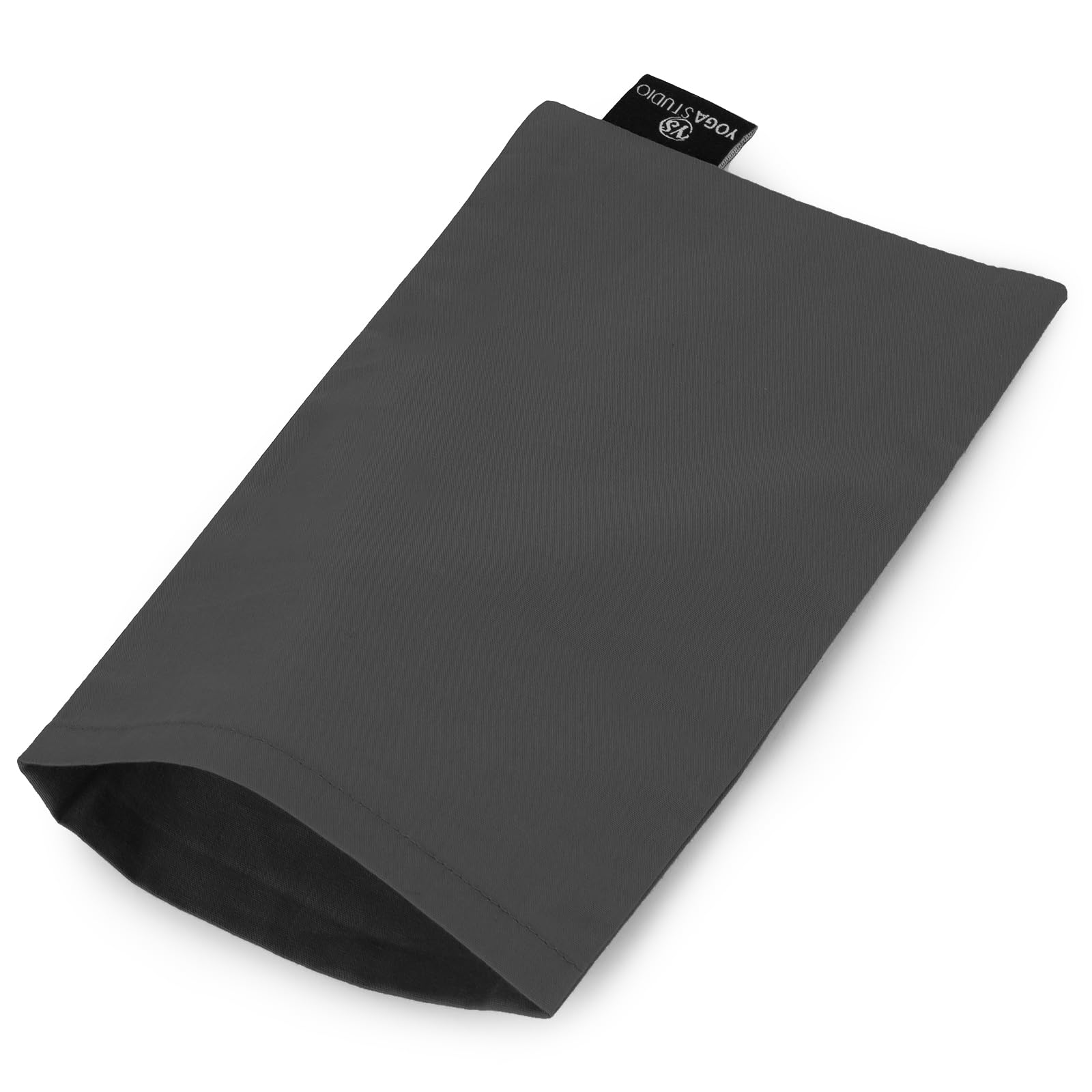 Yoga Studio Eye Pillow Cover – 12cm x 23cm, Yoga Pillow Cover for Spa or Massage Therapists (Graphite Grey)