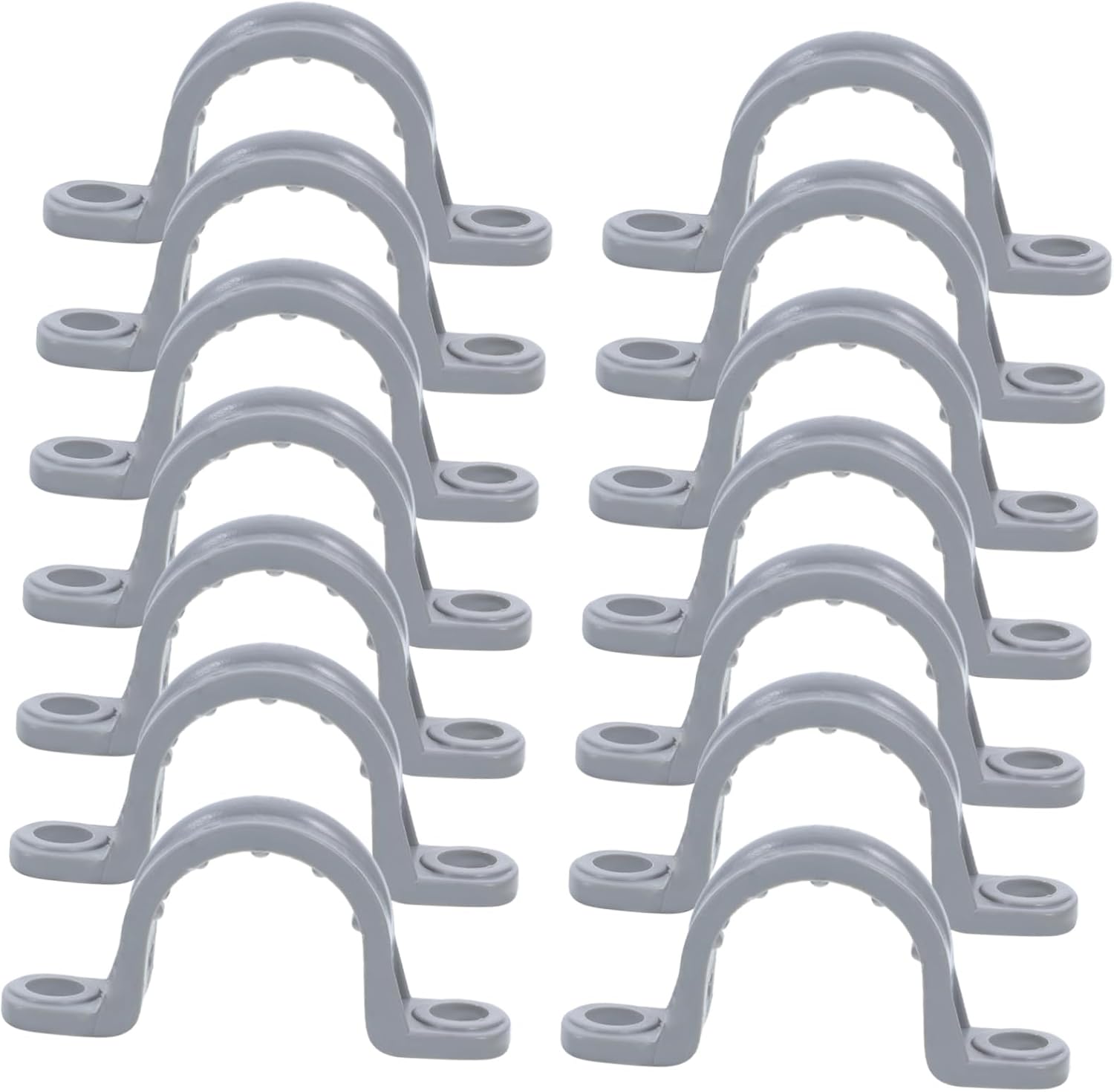 30pcs Pipe Repair Clamps Pvc Pipe Strap Conduit Cable Support Clips Easy Installation for Water Cable