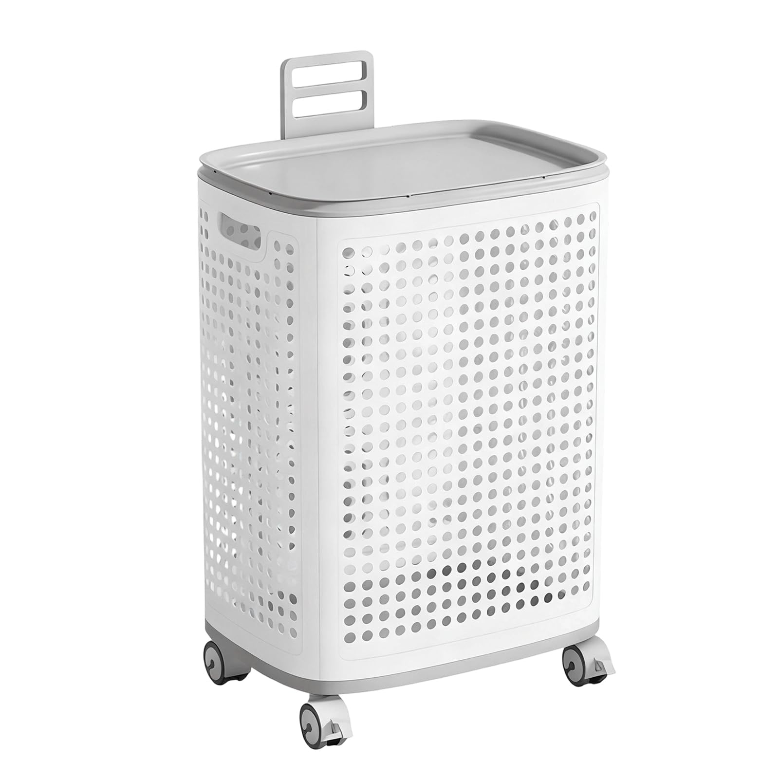 Ventilated Laundry Bin Oversized for Home Organization Constructed From Sturdy Pp Materials Portable and Hamper