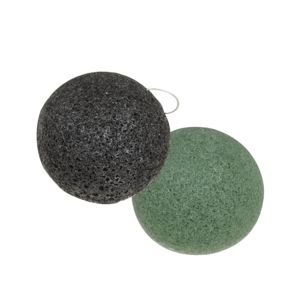 WOFASHPURET 4Pcs Facial Cleaning Sponges Soft Exfoliating for Makeup Removal Compact Face Skin Cleansing Tool for Travel and Daily Use Moisturizing and Refreshing