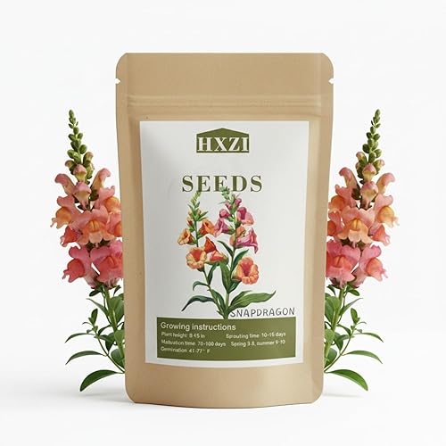 3000 semillas de dragón para plantar jardín al aire libre, semillas de dragón para plantar flores, mezcla de colores apta para polinizadores,