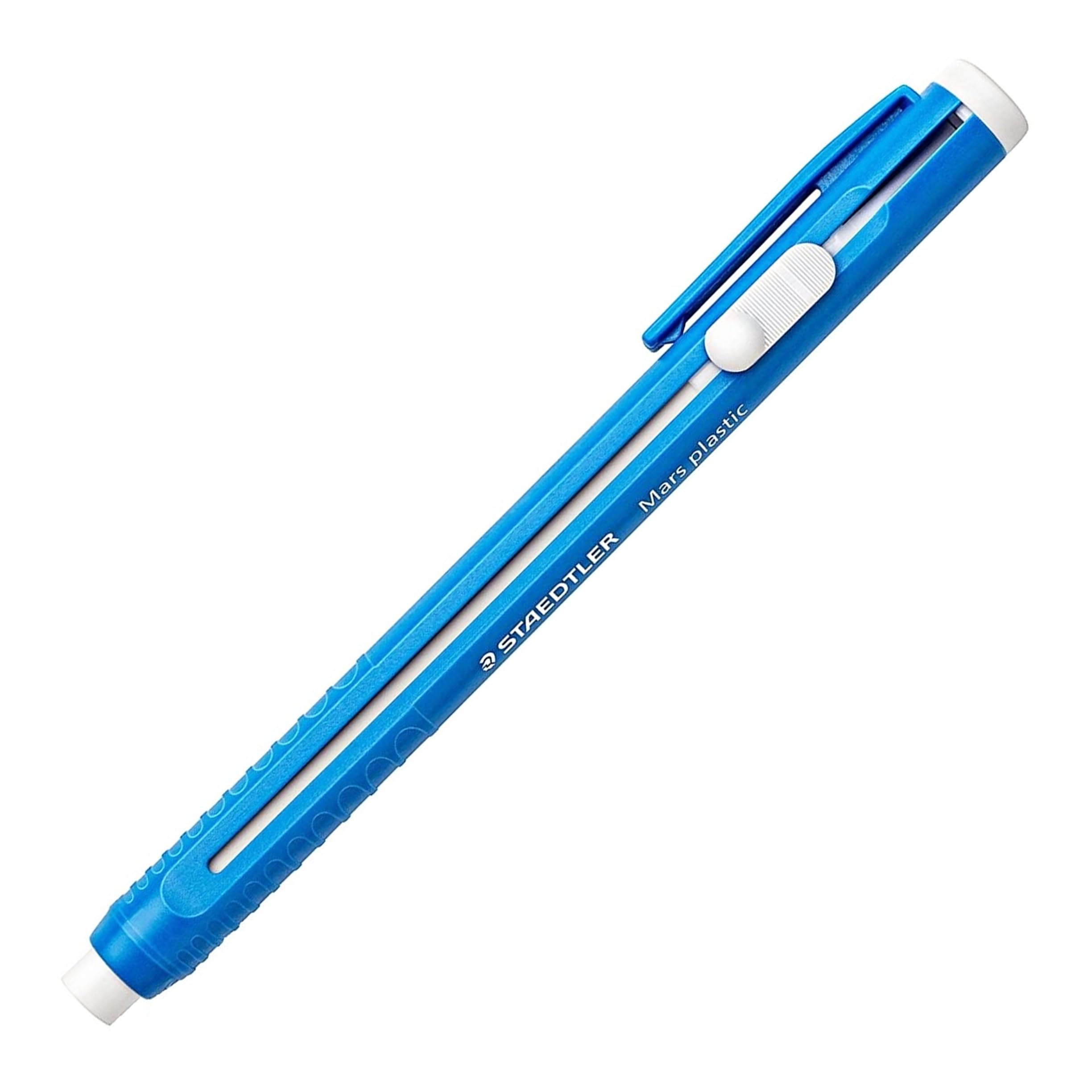 STAEDTLER 528 50 Mars Plastic Stick Propelling Graphite Eraser (6), Blue - Image 2
