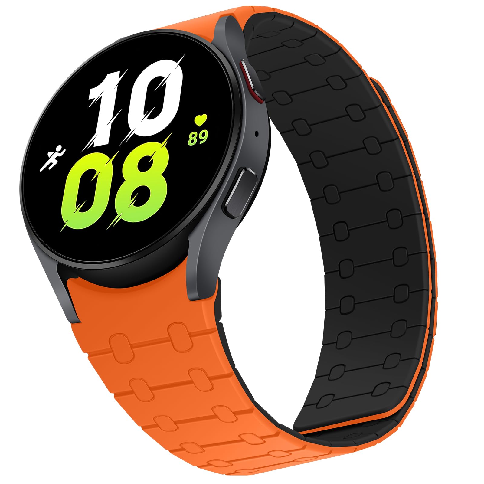 ZZDZZ Magnetic Band Compatible with Samsung Galaxy Watch 7/FE/6/5/4 Band 40mm 44mm/Galaxy Watch 5 Pro 45mm/Watch 6 4 Classic 42mm 46mm 43mm 47mm, 20mm