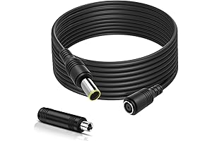Jackery 20Ft 14AWG DC8mm Extension Cable for Jackery Explorer Power Station and Solar Panel