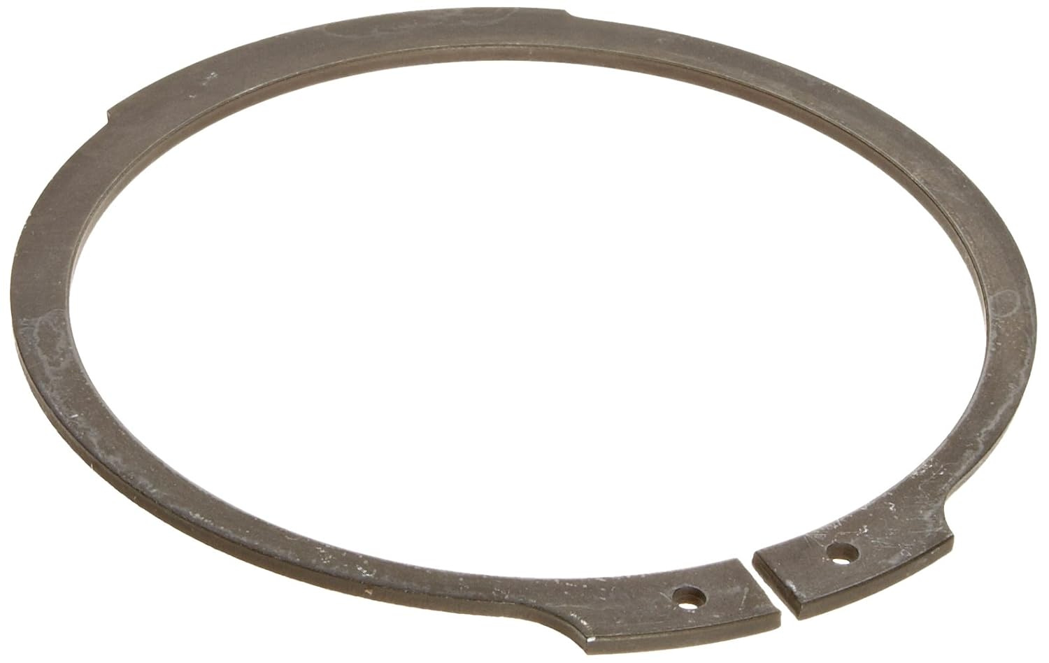 Reinforced External Retaining Ring, Tapered Section, Axial Assembly, 1060-1090 Carbon Steel, Phosphate Finish, 2" Shaft Diameter, 0.125" Thick, Made in US (Pack of 5)