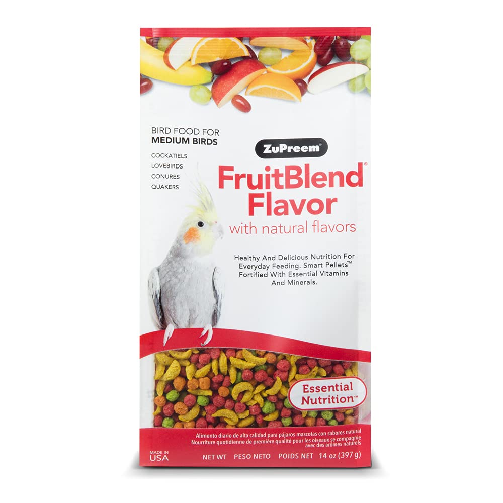 ZuPreem FruitBlend Flavor for Medium Birds 14Oz (397g)