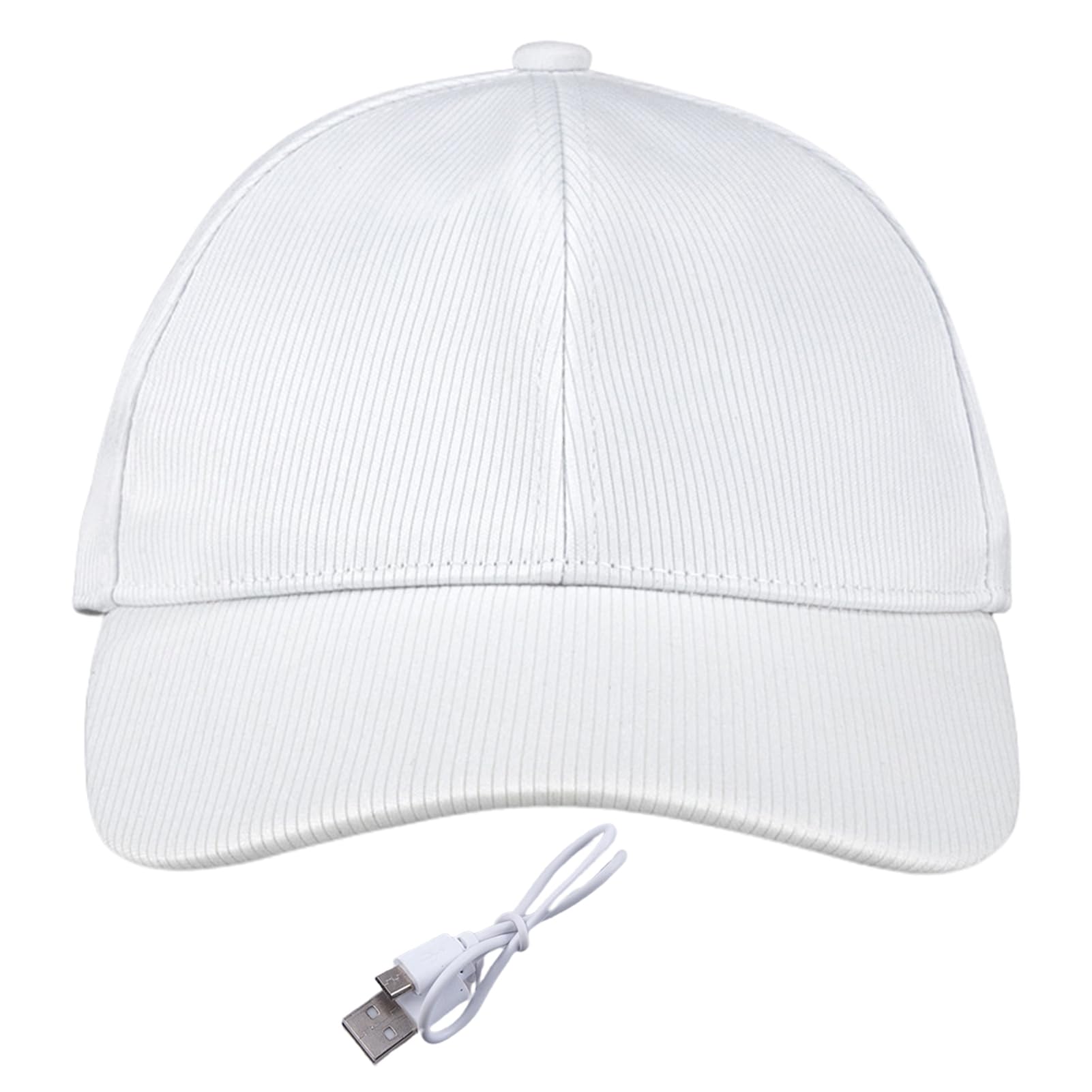 Czapka LED świecąca czapka z daszkiem, ładowana przez USB, świecąca w ciemności, impreza, migająca czapka z włókna, hip-hopowa, świecąca czapka, Halloween, migająca czapka na imprezę,