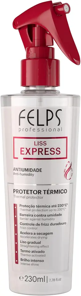 Felps Profissional SOS Liss Express Fluido Protetor 230mL