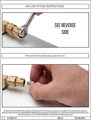 Miniatura 7 de Arnott Puntal neumático delantero derecho - 04-10 Audi A8 Quattro (D3) sin suspensión deportiva
