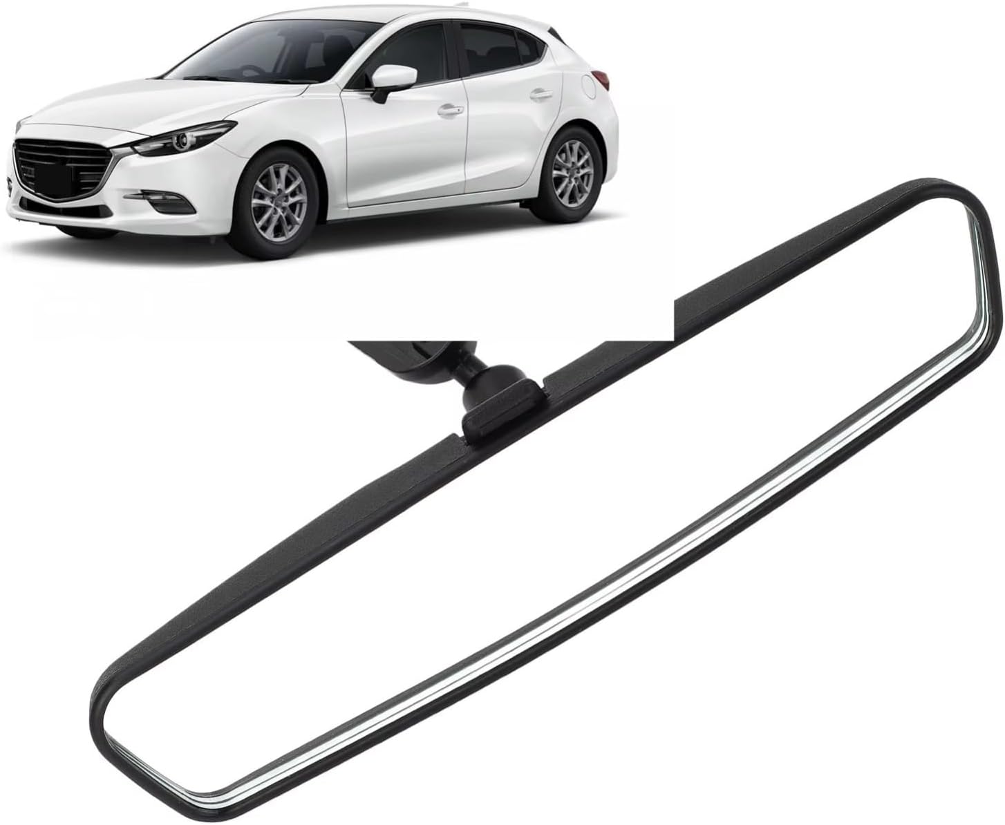 Rear View Mirror for Mazda For 3 2014 2015 2016 2017 2018 Car Interior Rearview Mirror Replace Accessories OEM: KD53‑69‑220B