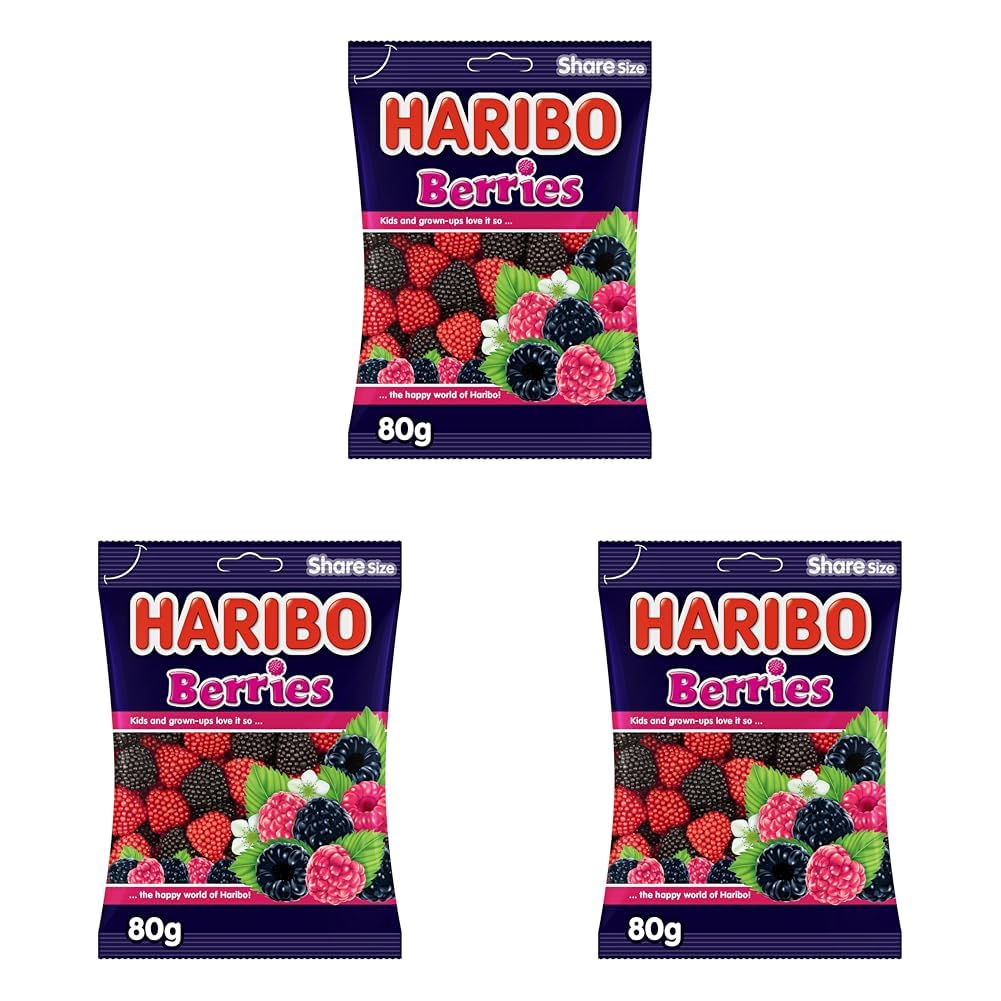 Haribo Berrıes 80 G 3lü paket