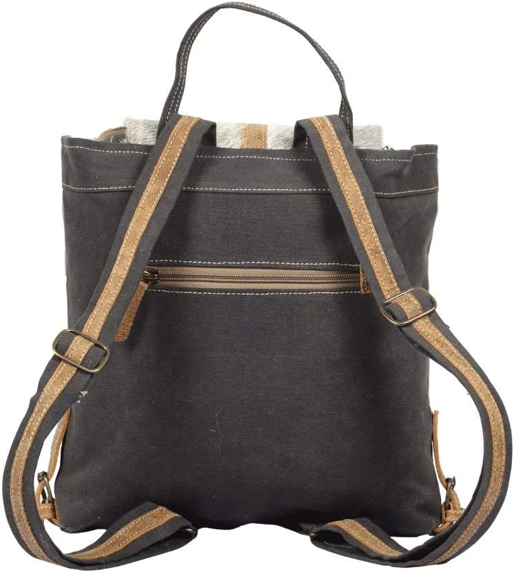 Myra Bag Aztec Purse for Women - Canvas Bag with Real Leather Detailing, Boho Handbags for Women, Cute Western Purse