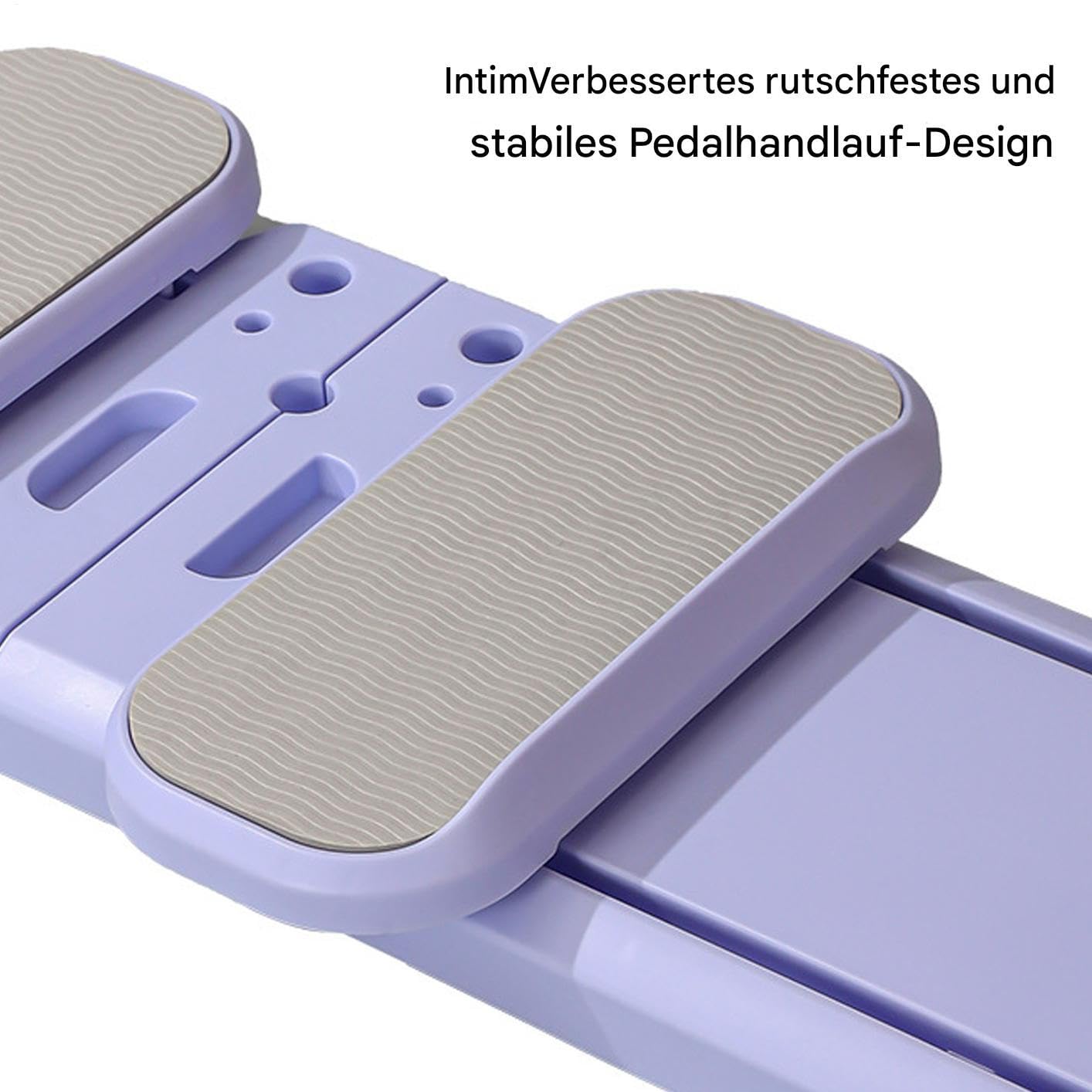 Attrezzo per sci e allenamento pelvico pieghevole – Allenatore portatile per modellare le gambe per cardio yoga e fitness a casa