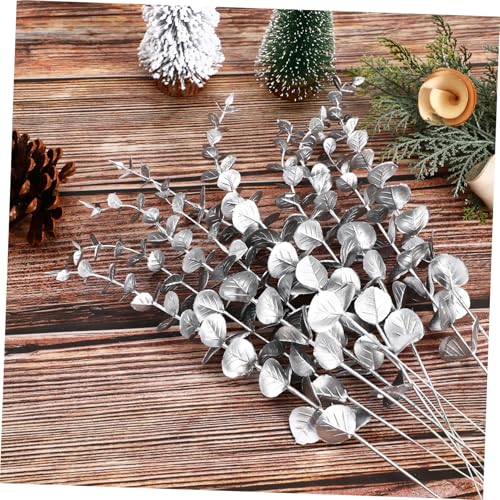 20 ramas de eucalipto artificial Uonlytech para decoración del hogar y arreglos florales 6