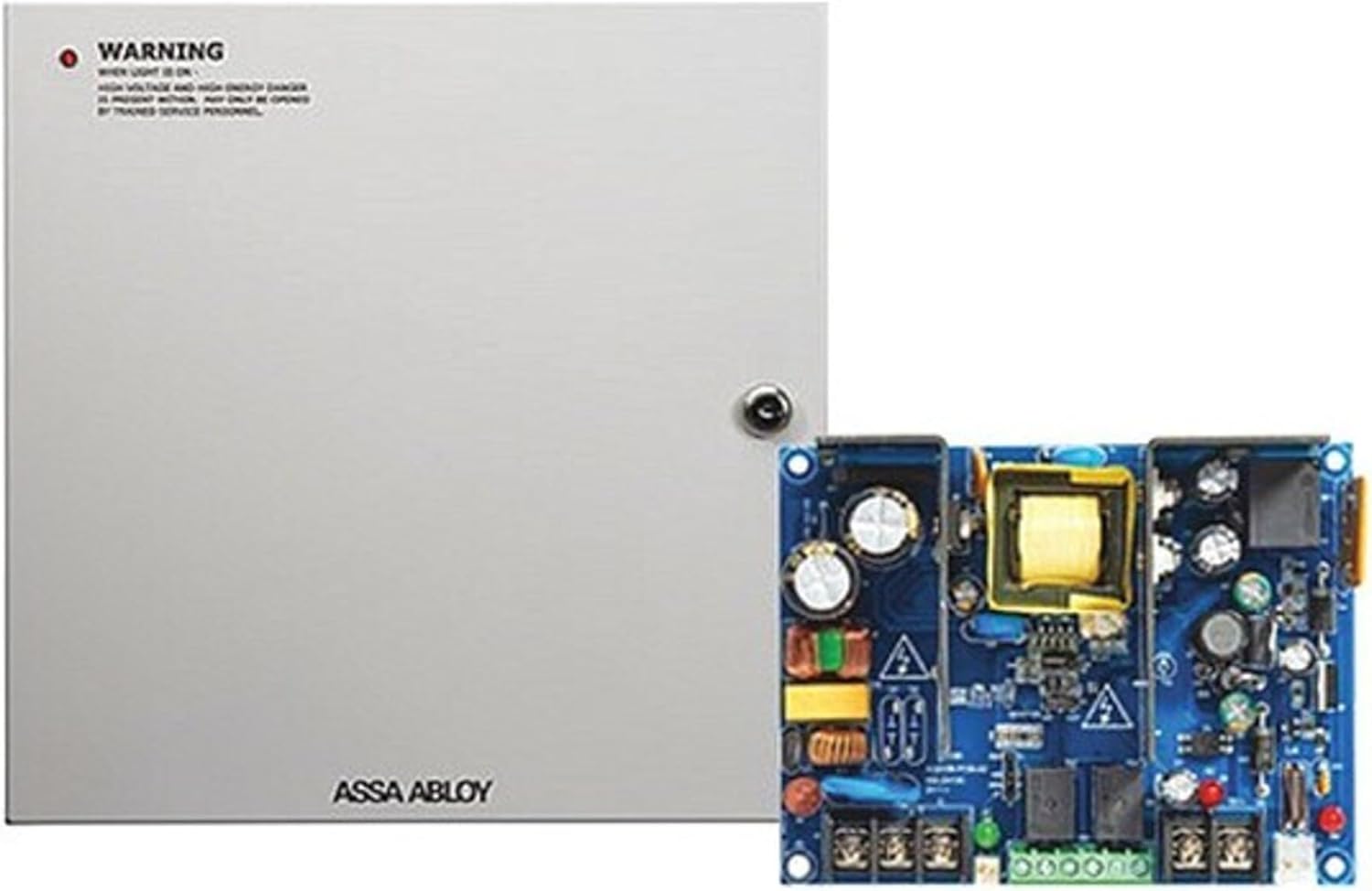 Securitron Assa Abloy Electronic Security Hardware - AQD2 Power Supply - 2 Amp; 12/24 Volt DC; Supervised in Enclosure