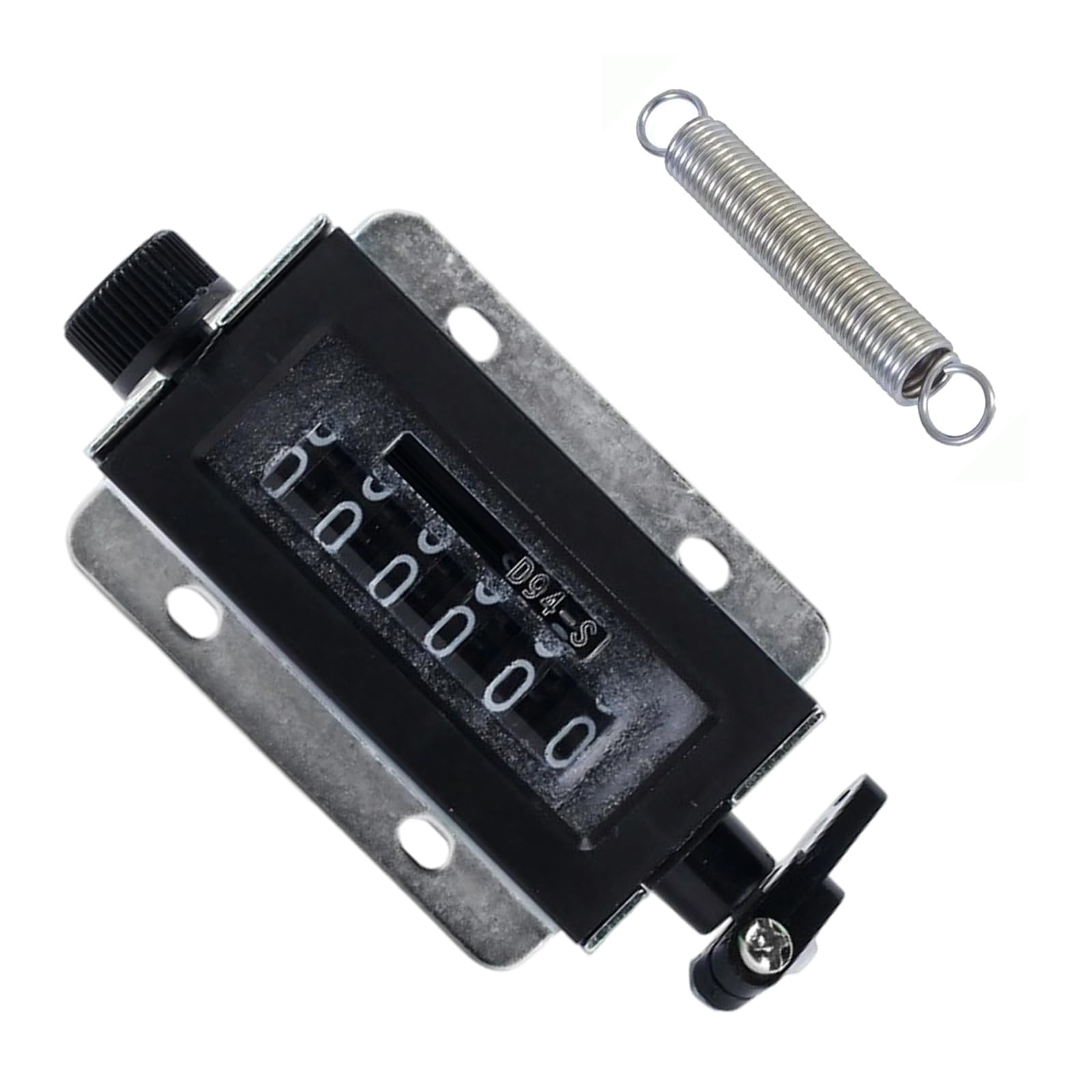 Hdoytxxm Six Digit 5 Digit / 6 Digit Manual Counter Hand Counters 0-99999/0-999999 Mechanical Resettable Pull Strokes Clickers Manual Operate Production Line