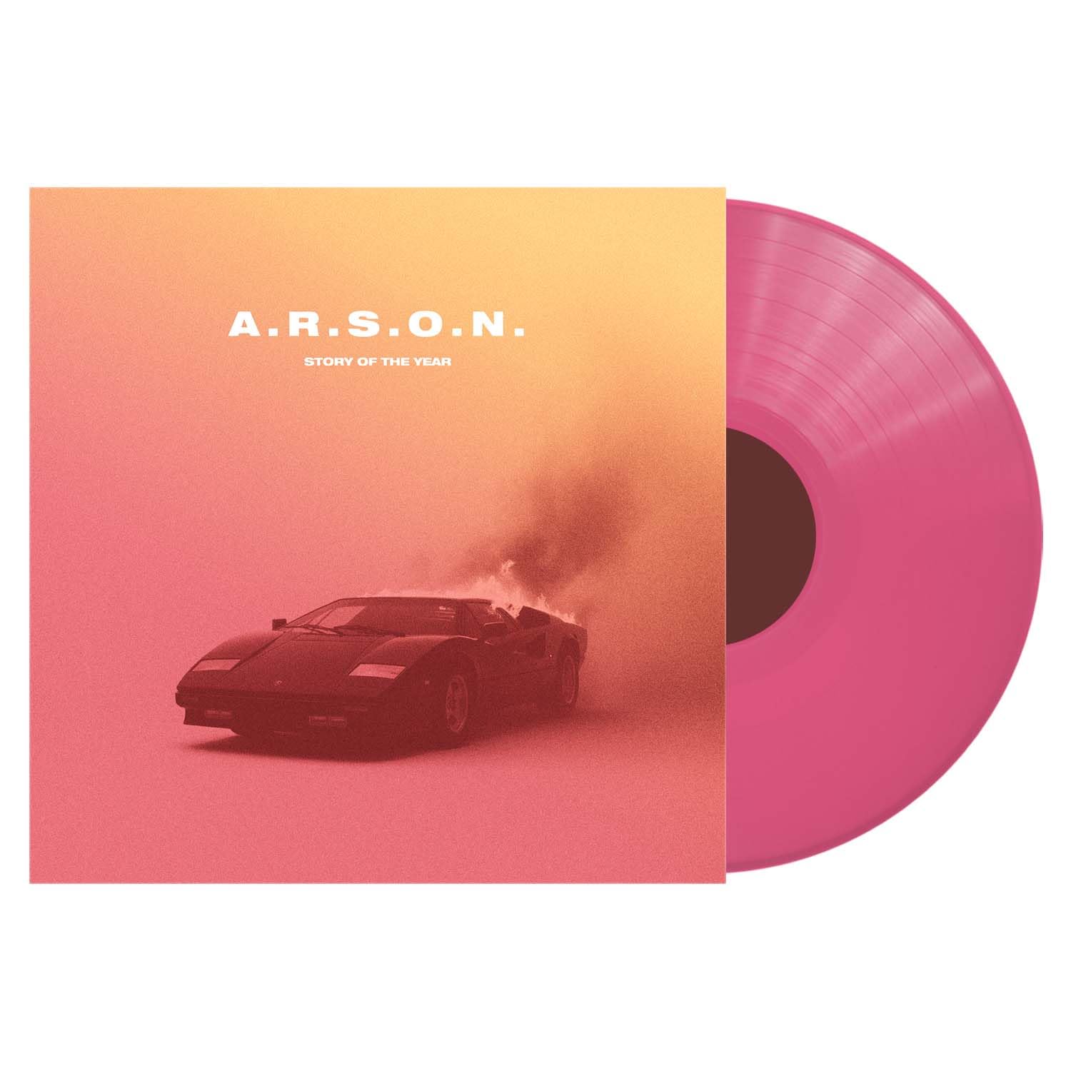 STORY OF THE YEAR - ARSON - Vinyl (limited 'hot pink' vinyl LP + insert)