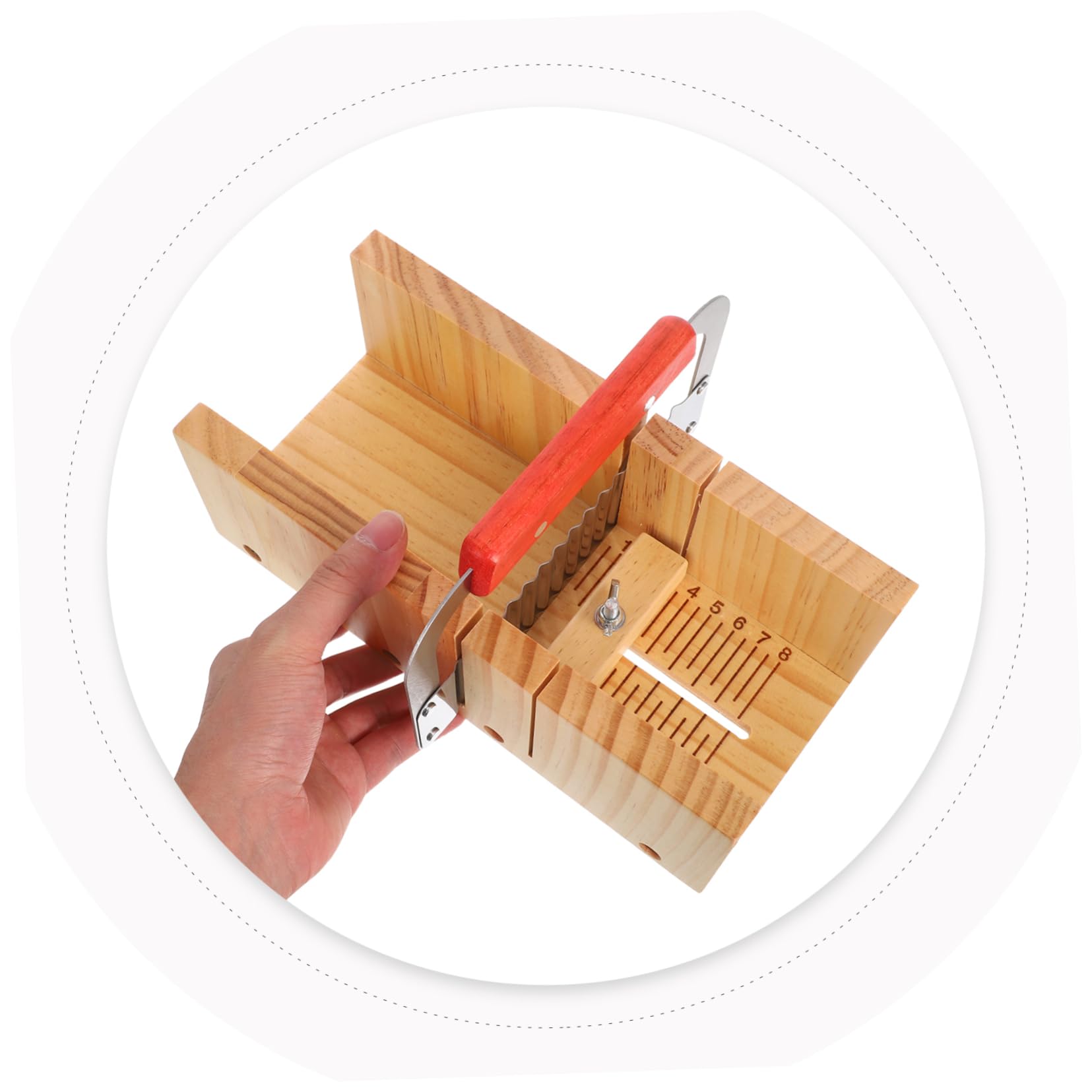 Gatuida Porta Sapone in Legno Pialla Smussatrice per Saponi Affettatrice per Sapone in Inossidabile e Stampi per Produzione per Casa e Piccoli Laboratori