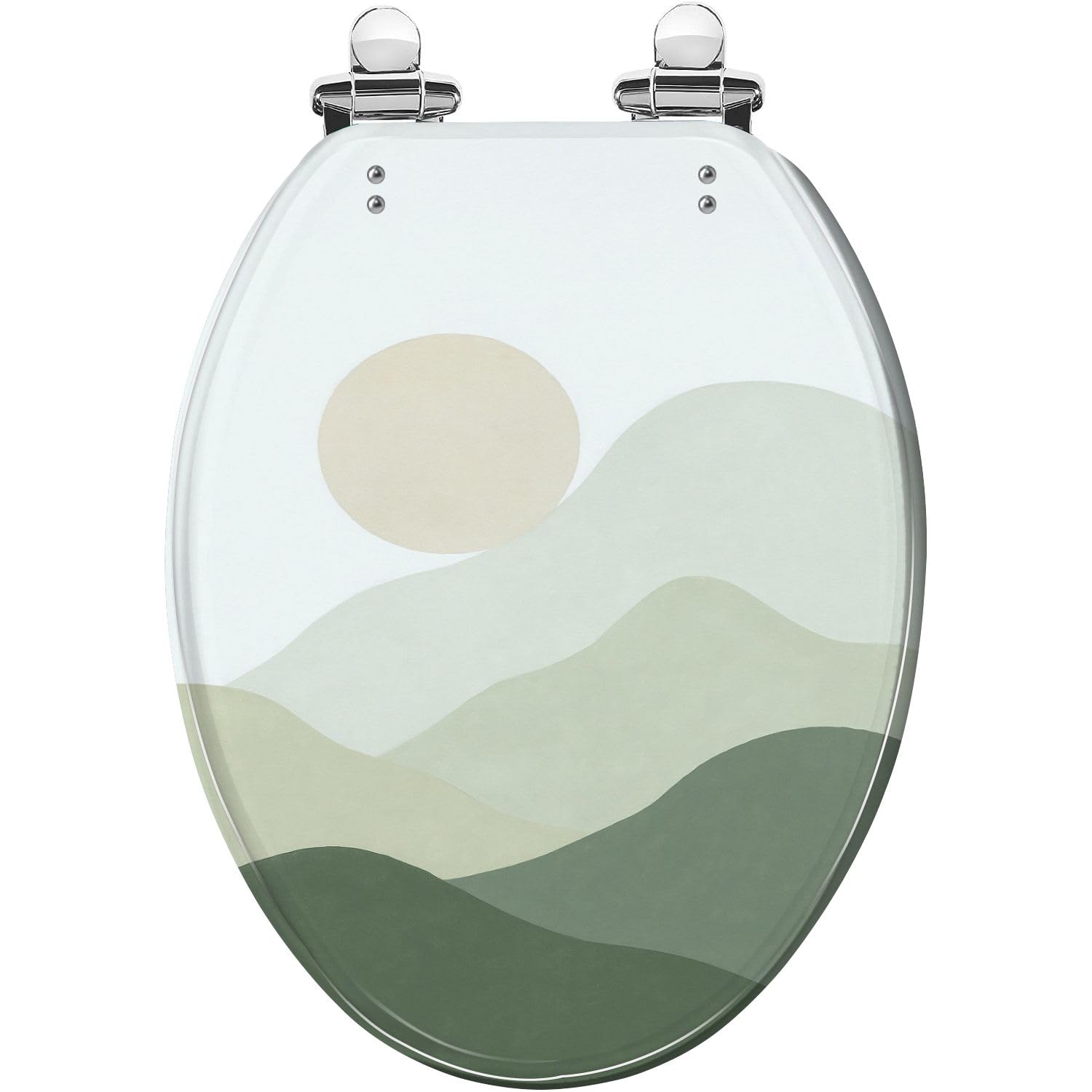 Extended Toilet seat, Quiet Close, Release, Adjustable, Lightweight, Durable, Portable, User-Friendly, Compact, Elongated, Quick, Resin
