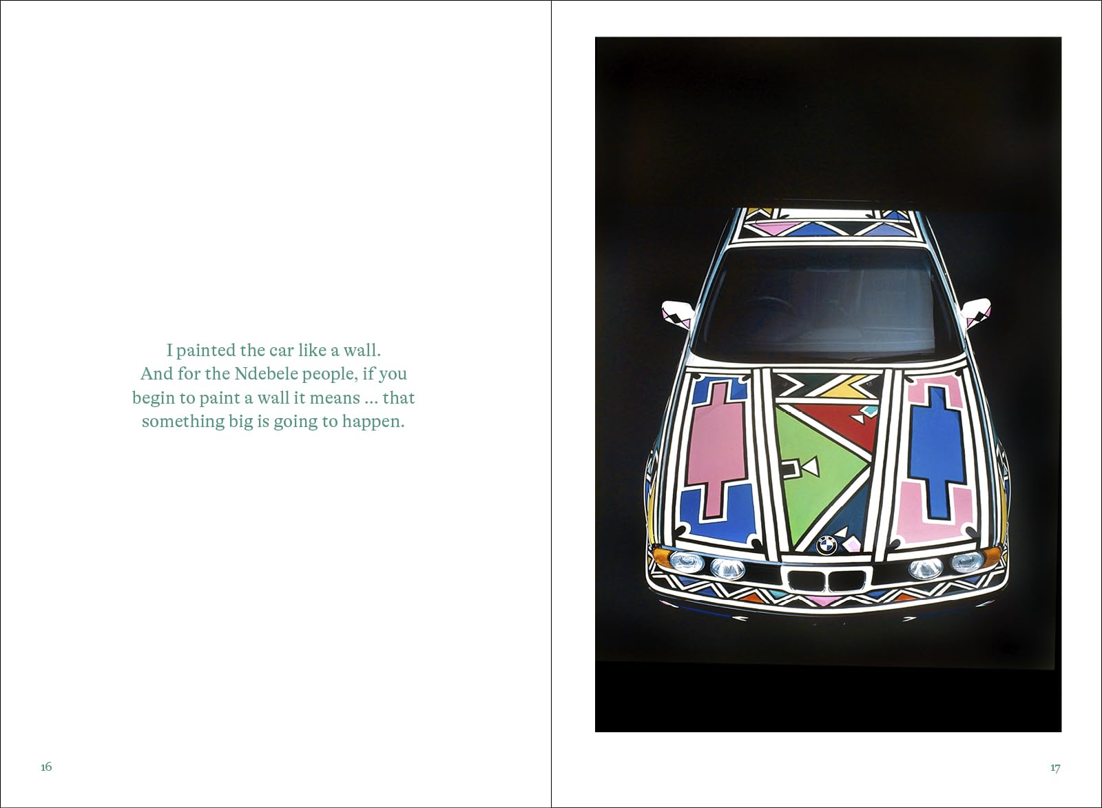 Esther Mahlangu /anglais