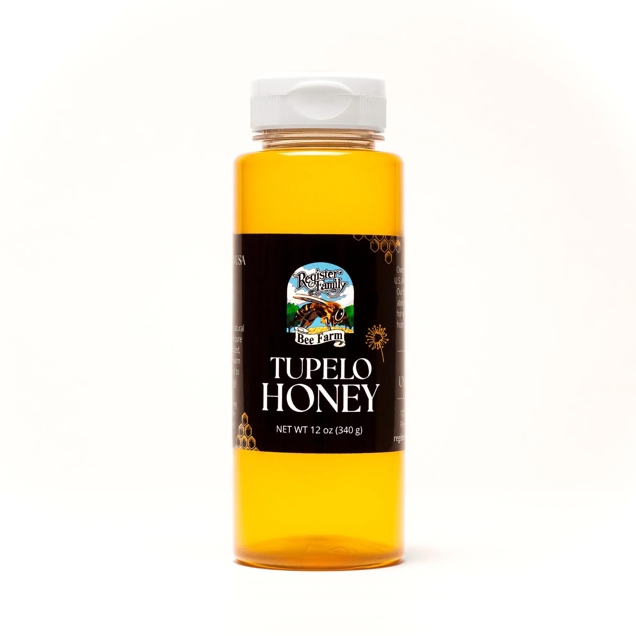 Raw Tupelo Honey - Squeeze Bottle
