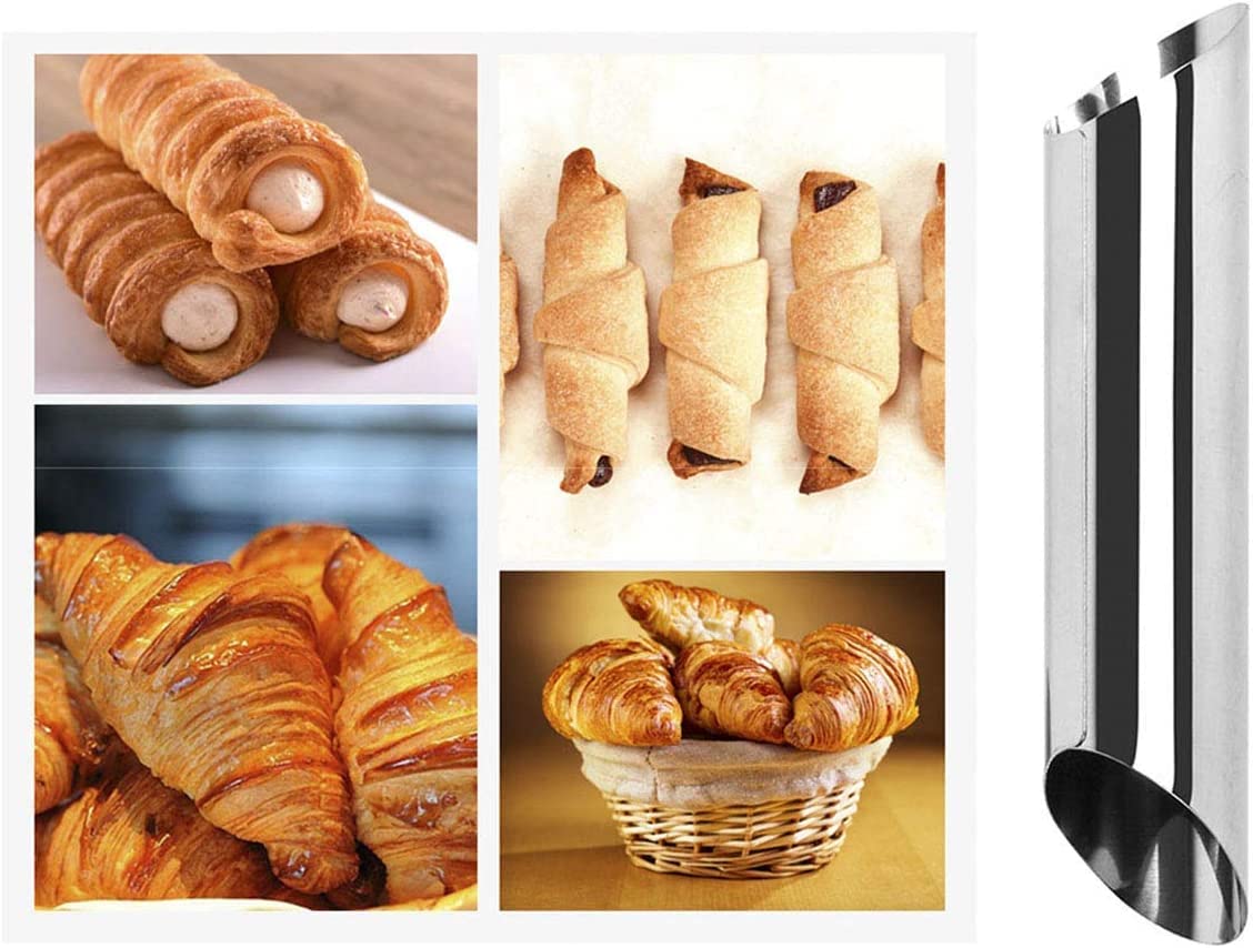 Set 33 Pezzi Stampi Per Croissant E Cannoli | Acciaio Inox, Per Pasticceria E Torte - Foto 10