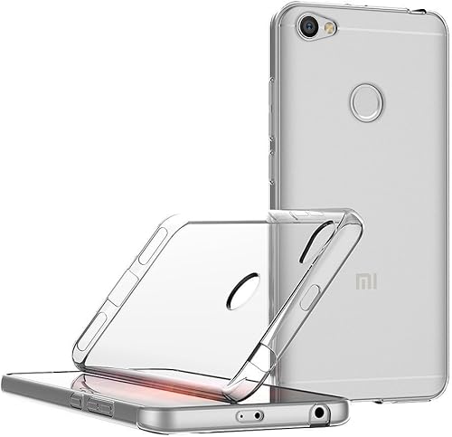 Miniatura 3 de Funda para Xiaomi Redmi Note 5A  Redmi Note5A PrimeRedmi Y1  Redmi Y1 Lite (5.5 pulgadas) Suave TPU Goma Gel Bumper Transparente Cubierta Trasera