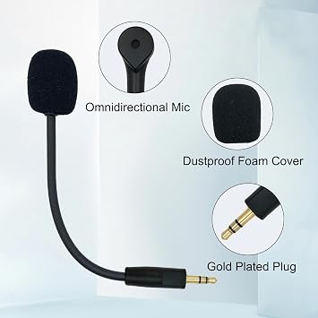 Replacement Microphone for Hyper X Cloud Orbit S Gaming Headsets