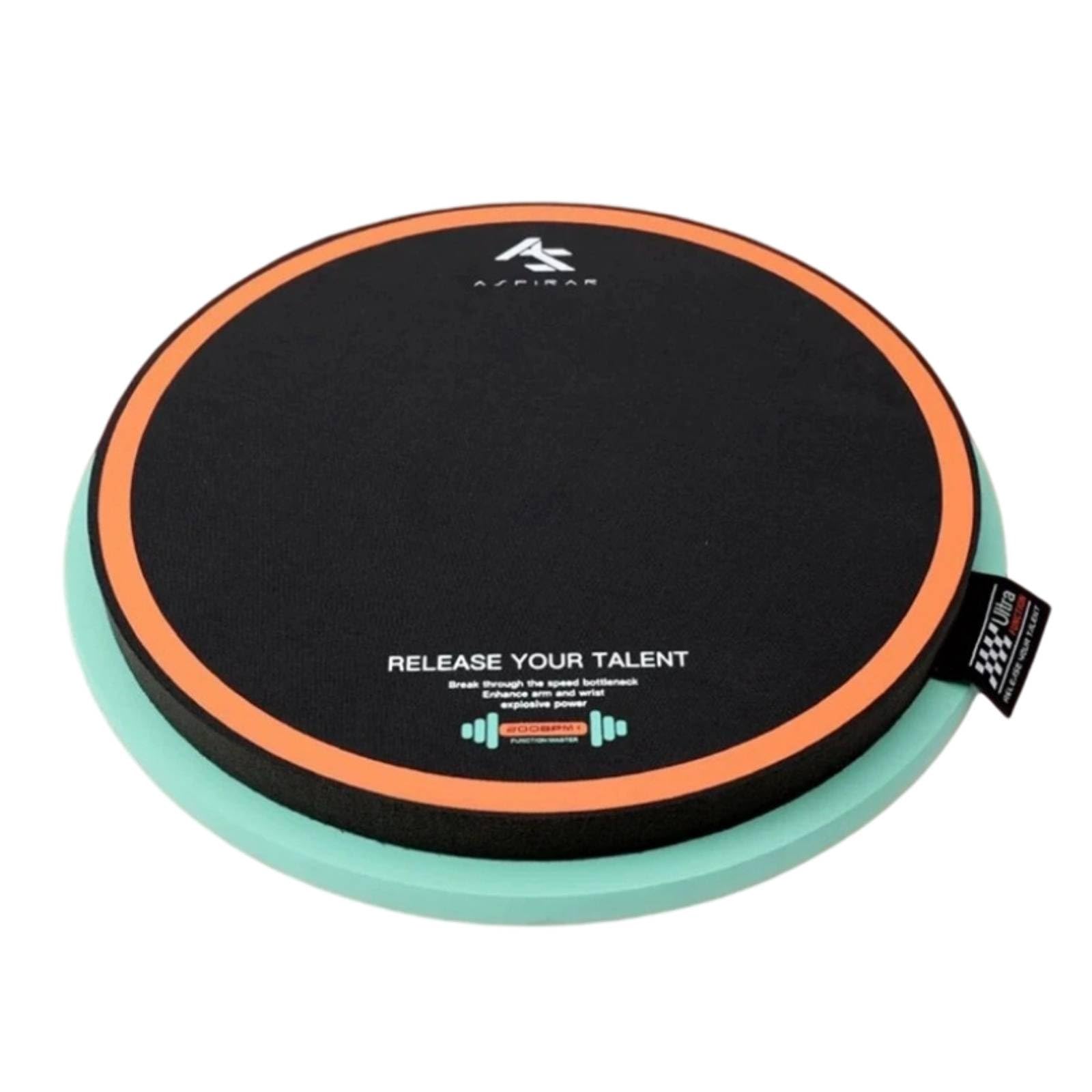 Pad di Allenamento con Bordo Silenziato Percussione Resistente All'abrasione per Batteristi, Studenti di Musica, Casa, Studio