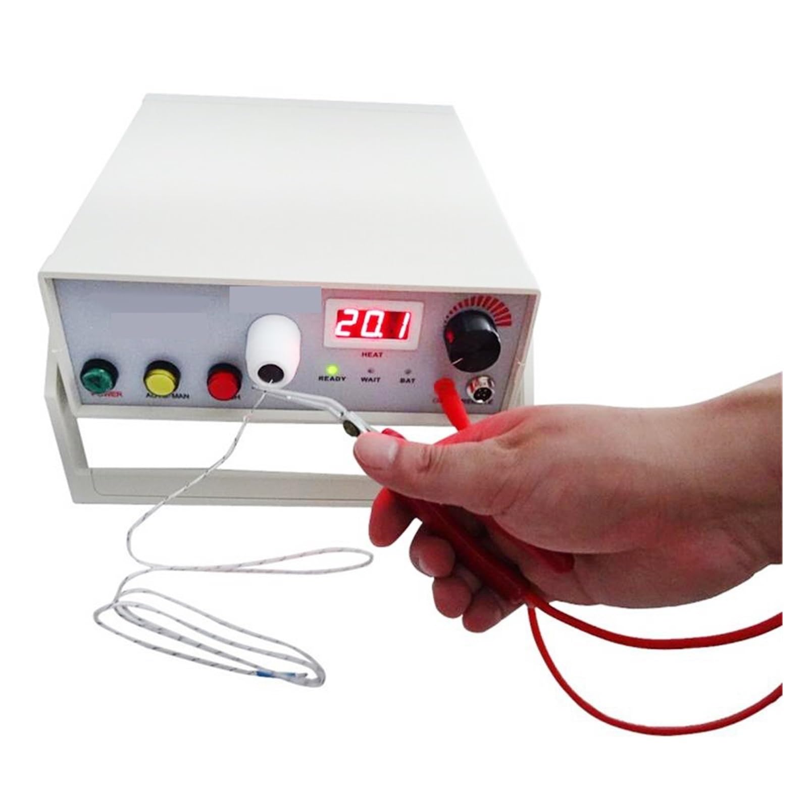 Saldatrice a Punti con termocoppia Ricaricabile con Funzione di Contatto all'argon for Fili Professionali