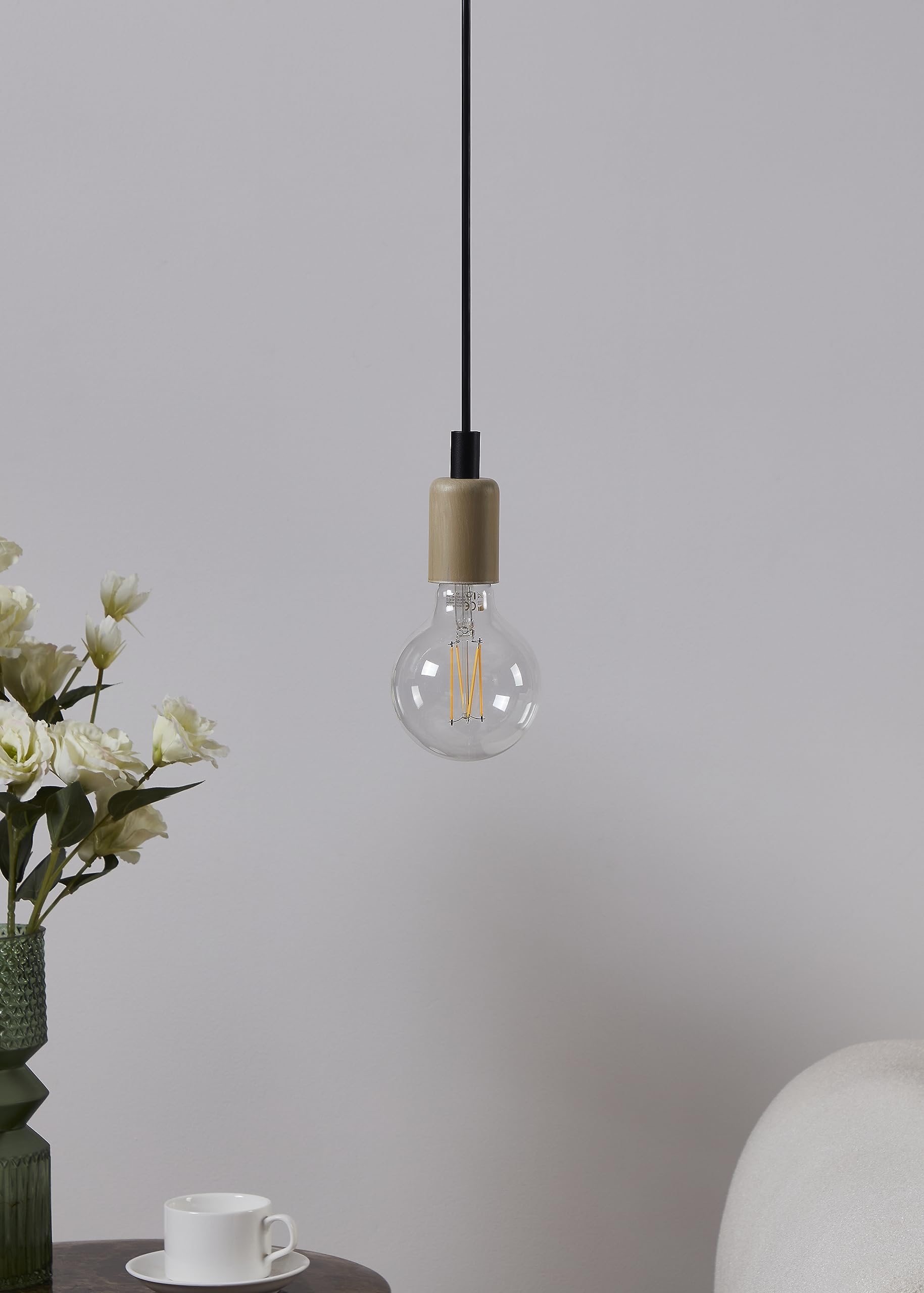 Eglo E27 LED dimmerabile, lampadina classica a globo, illuminazione (Confezione da 3)
