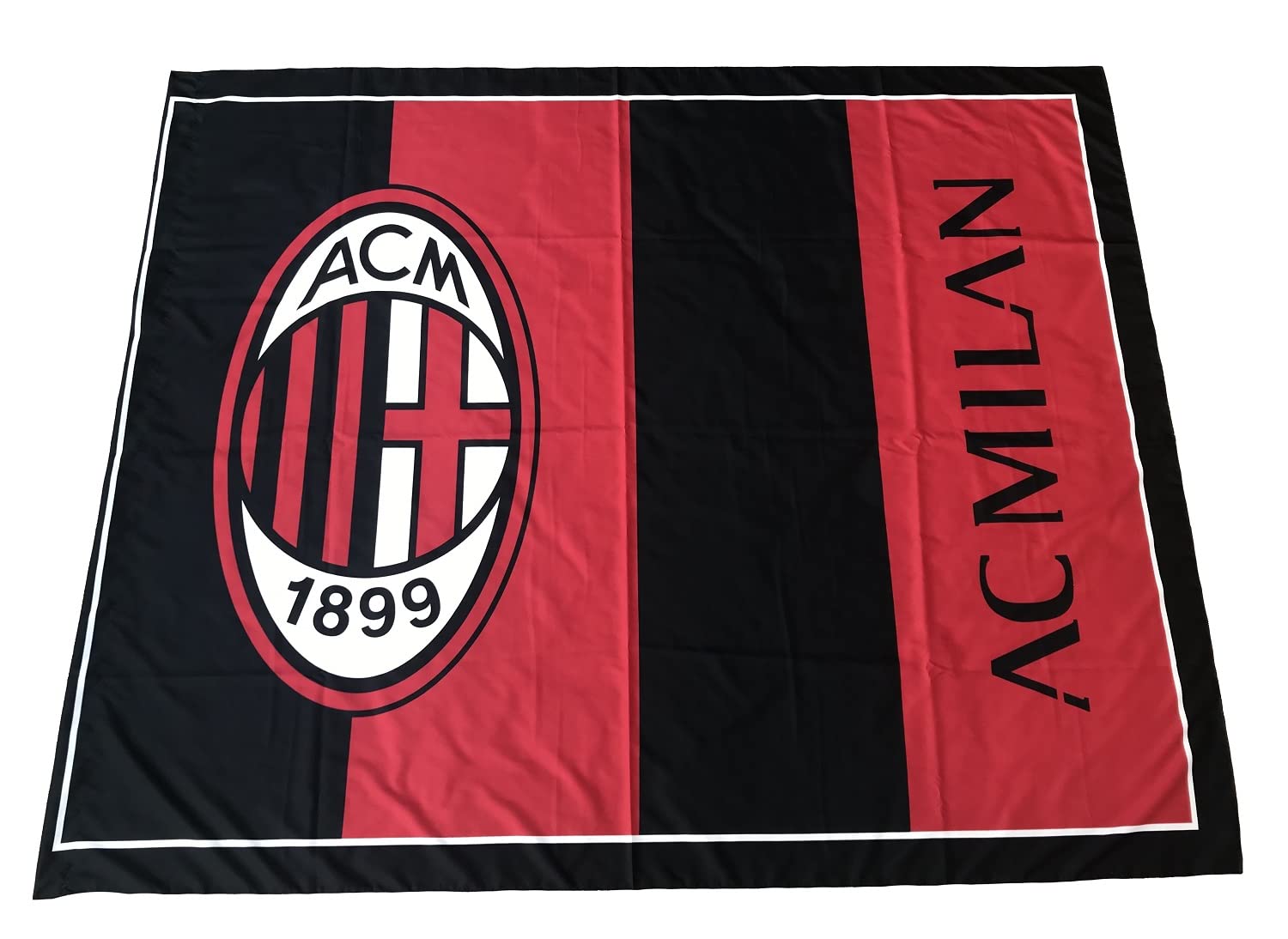 Bandierone Milan Ufficiale Rossonera cm 180 x 147 Bandiera Milan Grande